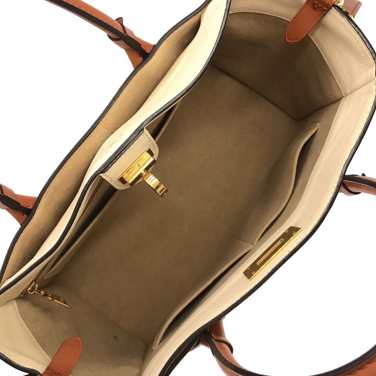 Louis Vuitton Louis Vuitton Louis Vuitton On My Side Calf Leather Bag Leather Tote Bag M53825 DUTY FREE for USA Size ONE SIZE - 9 Thumbnail