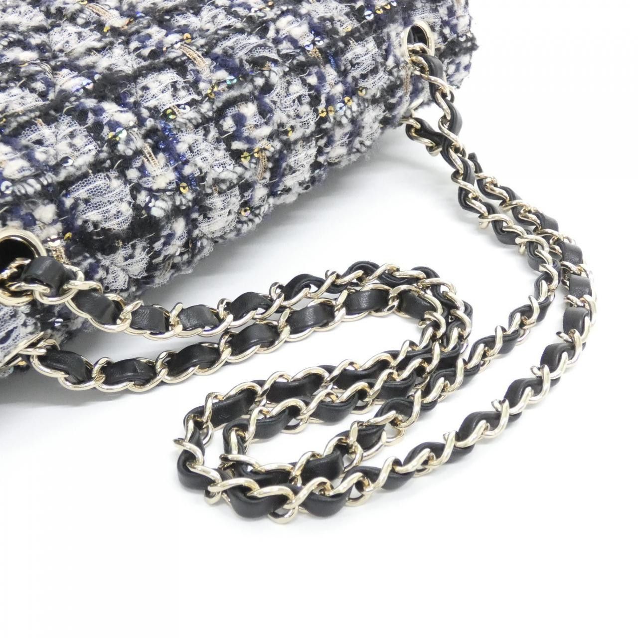 Chanel Chanel Chanel Tweed Shoulder Bag Textile Shoulder Bag 1112 DUTY FREE for USA Size ONE SIZE - 5 Thumbnail