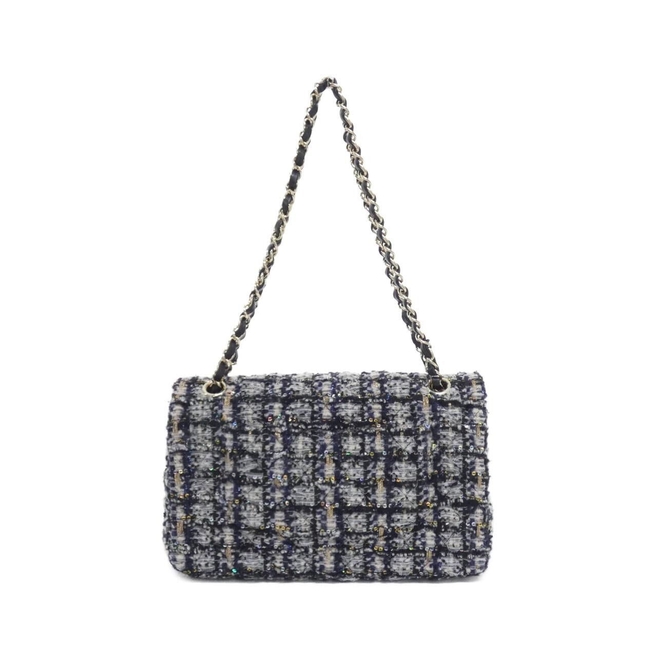 Chanel Chanel Chanel Tweed Shoulder Bag Textile Shoulder Bag 1112 DUTY FREE for USA Size ONE SIZE - 2 Thumbnail
