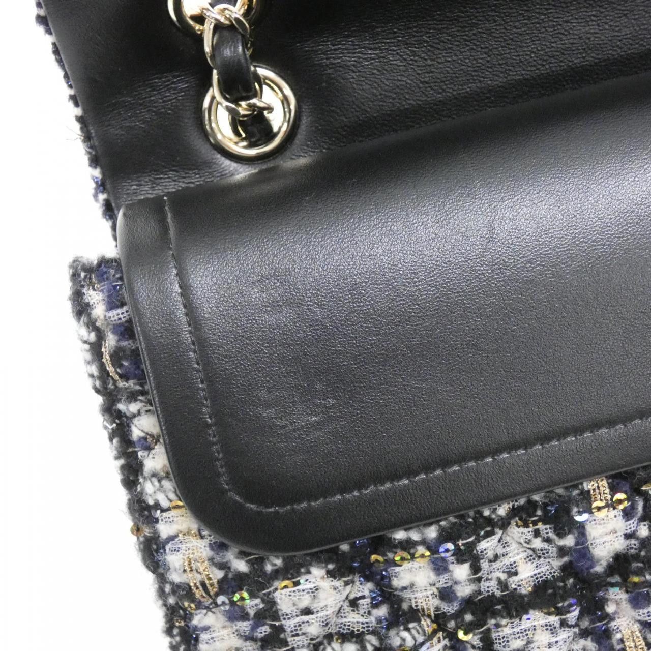 Chanel Chanel Chanel Tweed Shoulder Bag Textile Shoulder Bag 1112 DUTY FREE for USA Size ONE SIZE - 6 Thumbnail
