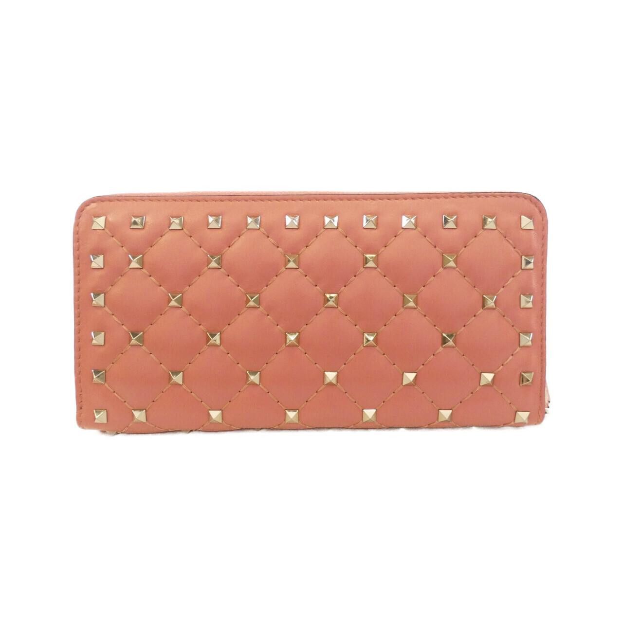 Valentino Valentino Valentino Garavani Leather Long Wallet Leather Long Wallet PW0P0P00QVX DUTY FREE for USA Size ONE SIZE - 2 Thumbnail