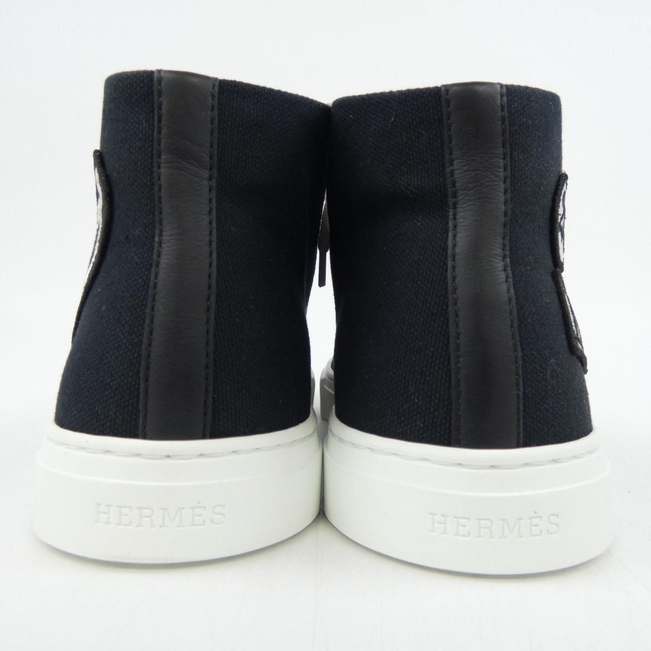 Hermes Hermes Hermes Illico Canvas Calf Sneaker Leather Shoes DUTY FREE for USA Size ONE SIZE - 5 Thumbnail
