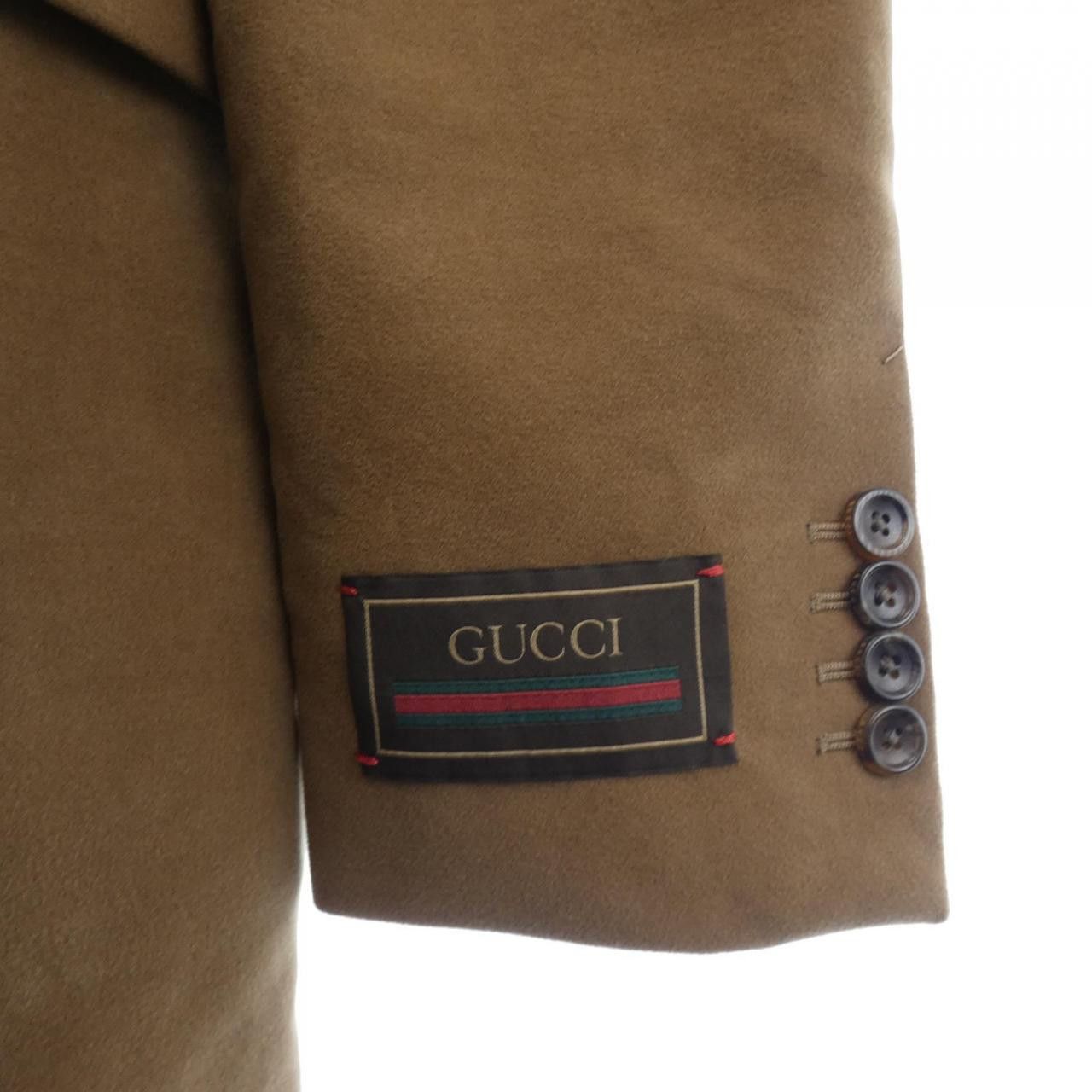 Gucci Gucci Gucci Wool Coat Others Outerwear 774538Z370C DUTY FREE for USA Size ONE SIZE - 7 Thumbnail