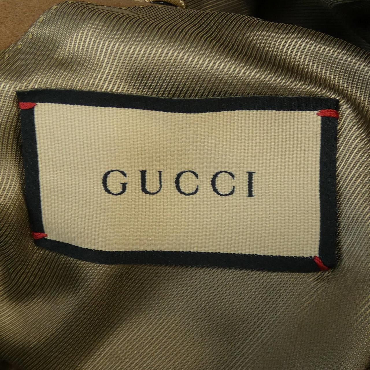 Gucci Gucci Gucci Wool Coat Others Outerwear 774538Z370C DUTY FREE for USA Size ONE SIZE - 5 Thumbnail