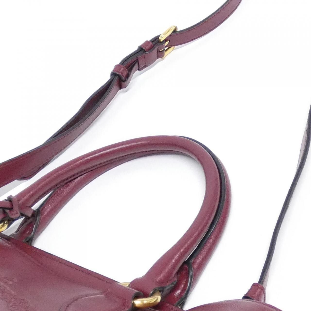 Prada Prada Prada GLACE CALF handbag Leather Handbag 1BA579 DUTY FREE for USA Size ONE SIZE - 6 Thumbnail