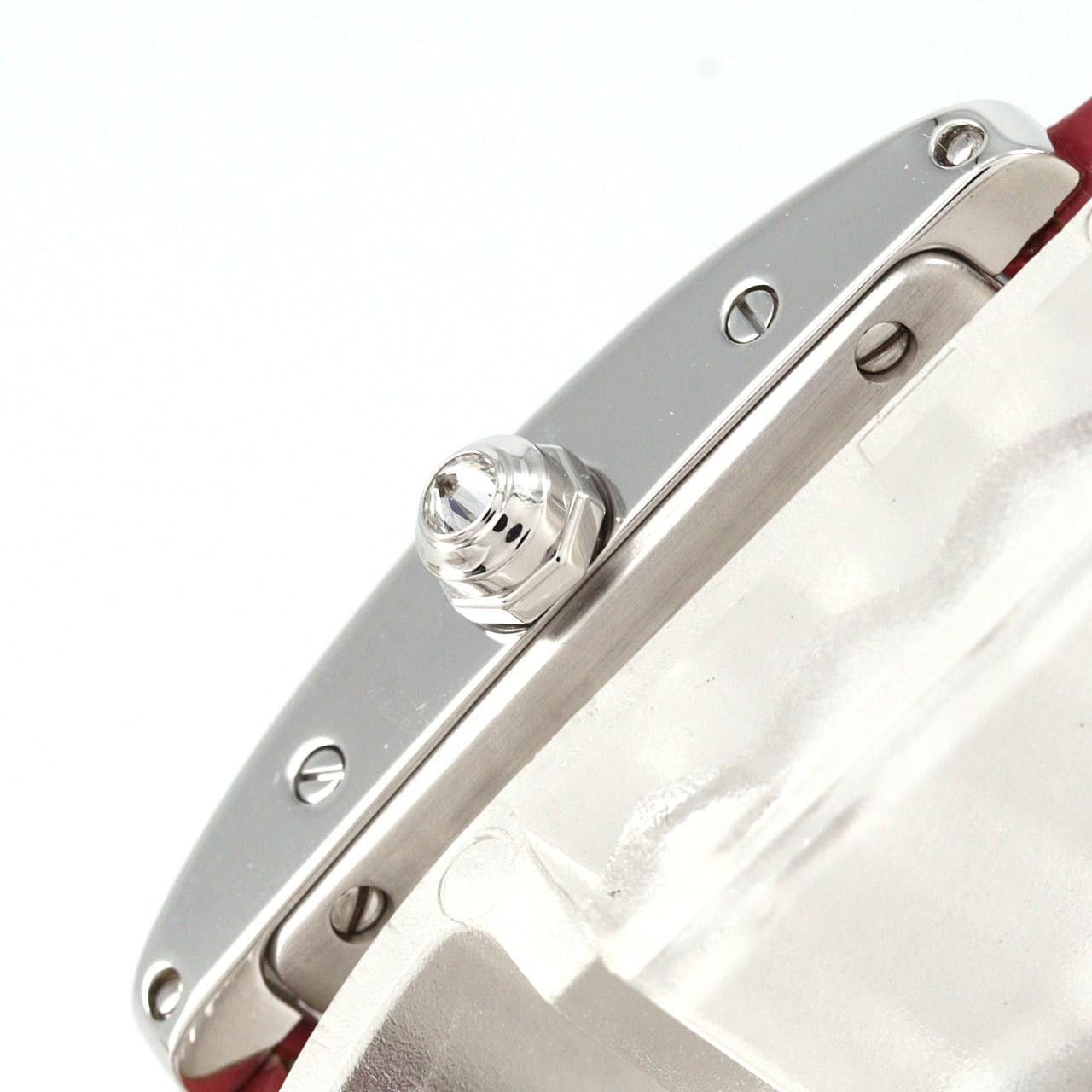 Cartier Cartier Cartier Mini Tank American White Gold Quartz Precious Metal Quartz WB710015 DUTY FREE for USA Size ONE SIZE - 4 Thumbnail