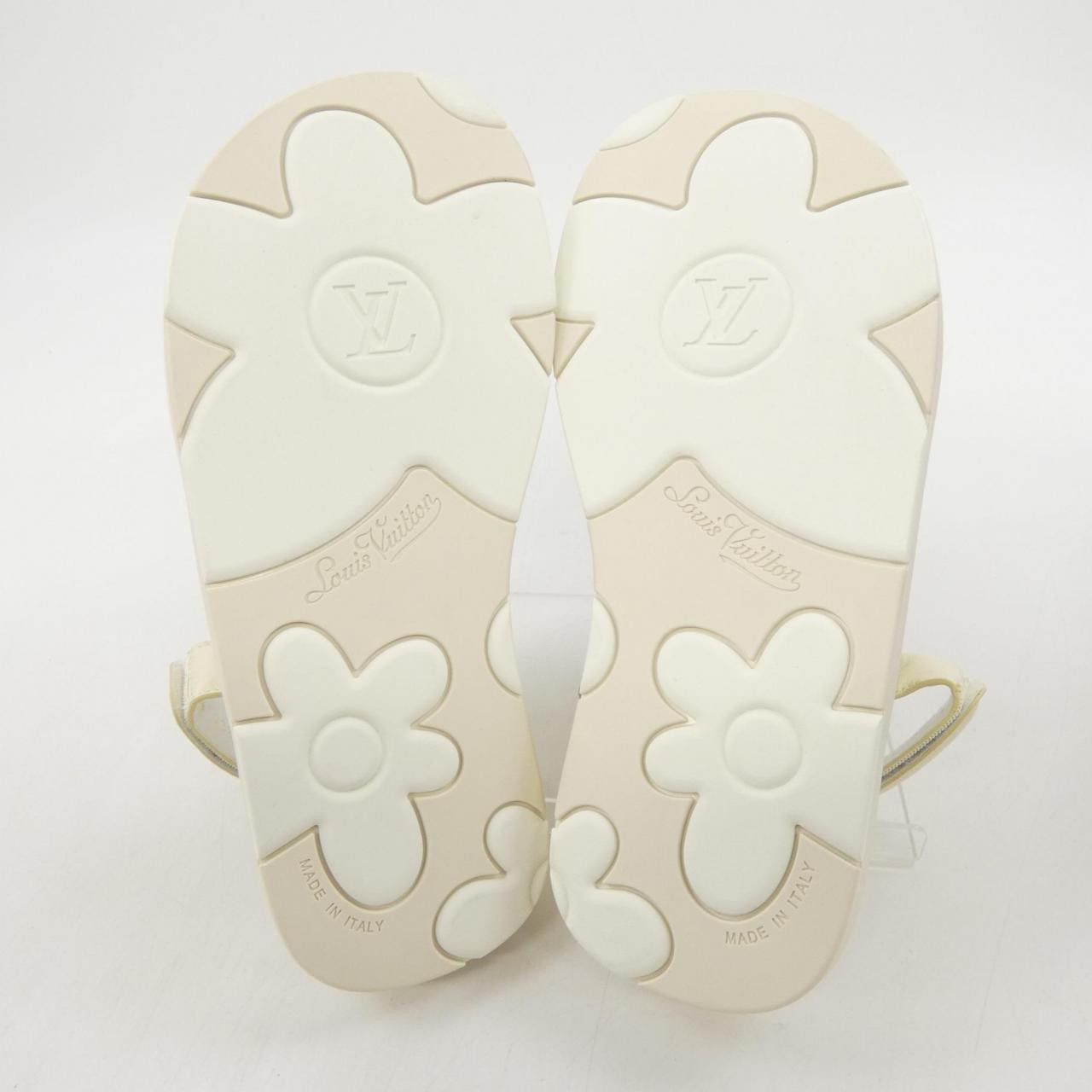 Louis Vuitton Louis Vuitton Louis Vuitton Sandals Leather Shoes DUTY FREE for USA Size ONE SIZE - 4 Thumbnail