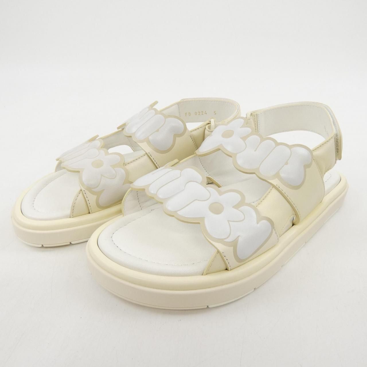 Louis Vuitton Louis Vuitton Louis Vuitton Sandals Leather Shoes DUTY FREE for USA Size ONE SIZE - 3 Thumbnail