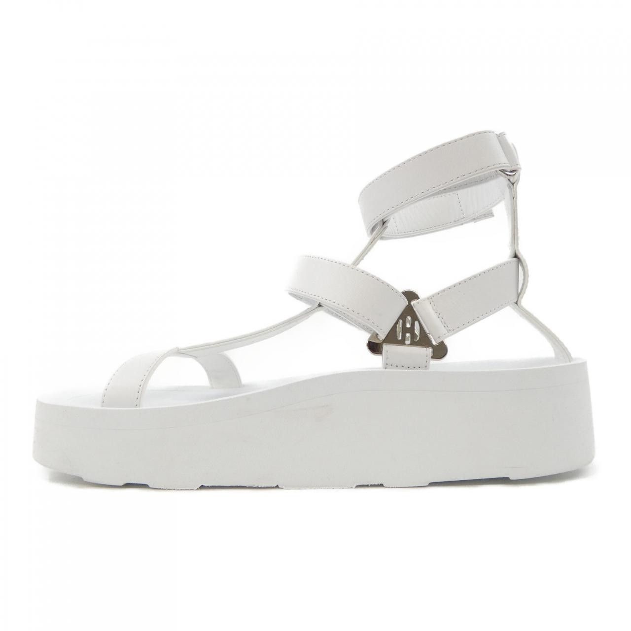 Hermes Hermes Hermes ENID Calfskin Sandals Leather Shoes DUTY FREE for USA Size ONE SIZE - 2 Thumbnail