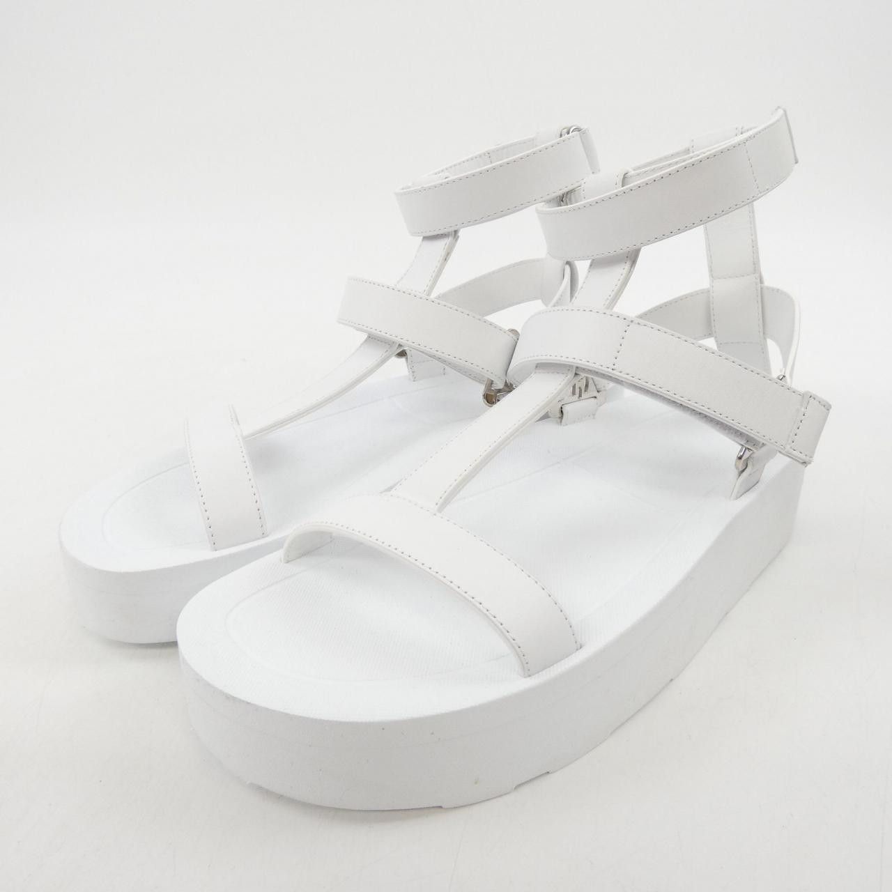 Hermes Hermes Hermes ENID Calfskin Sandals Leather Shoes DUTY FREE for USA Size ONE SIZE - 3 Thumbnail