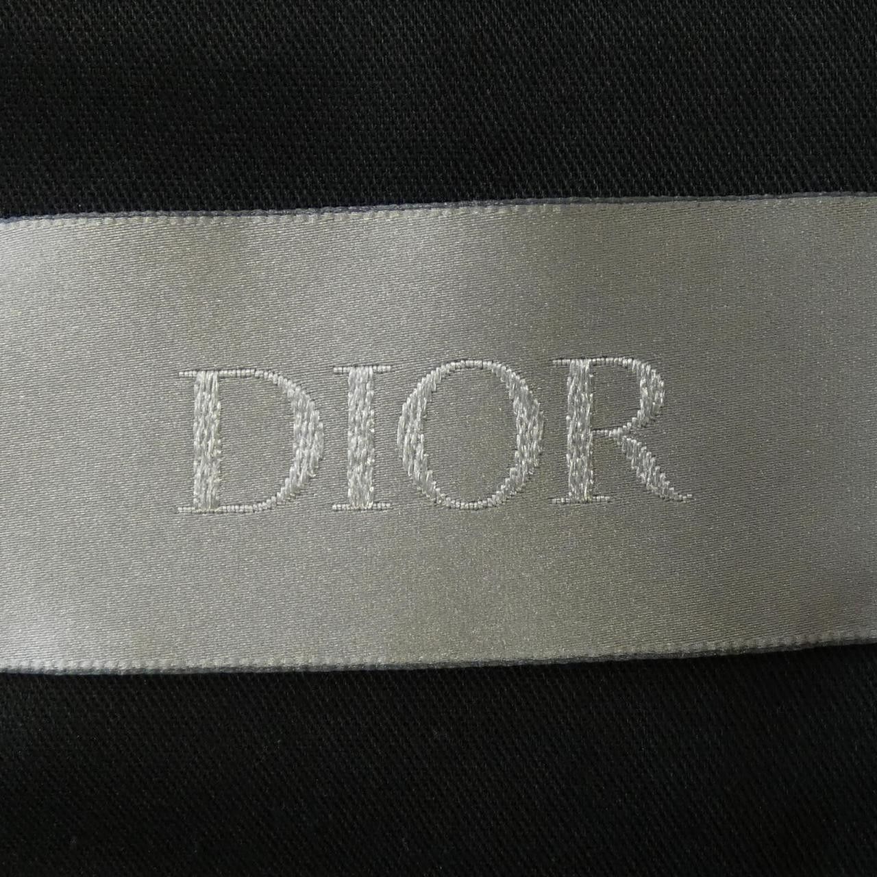Dior Dior Dior Micro Houndstooth Wool Canvas Pants Textile Pants 113C122A4994 DUTY FREE for USA Size ONE SIZE - 4 Thumbnail