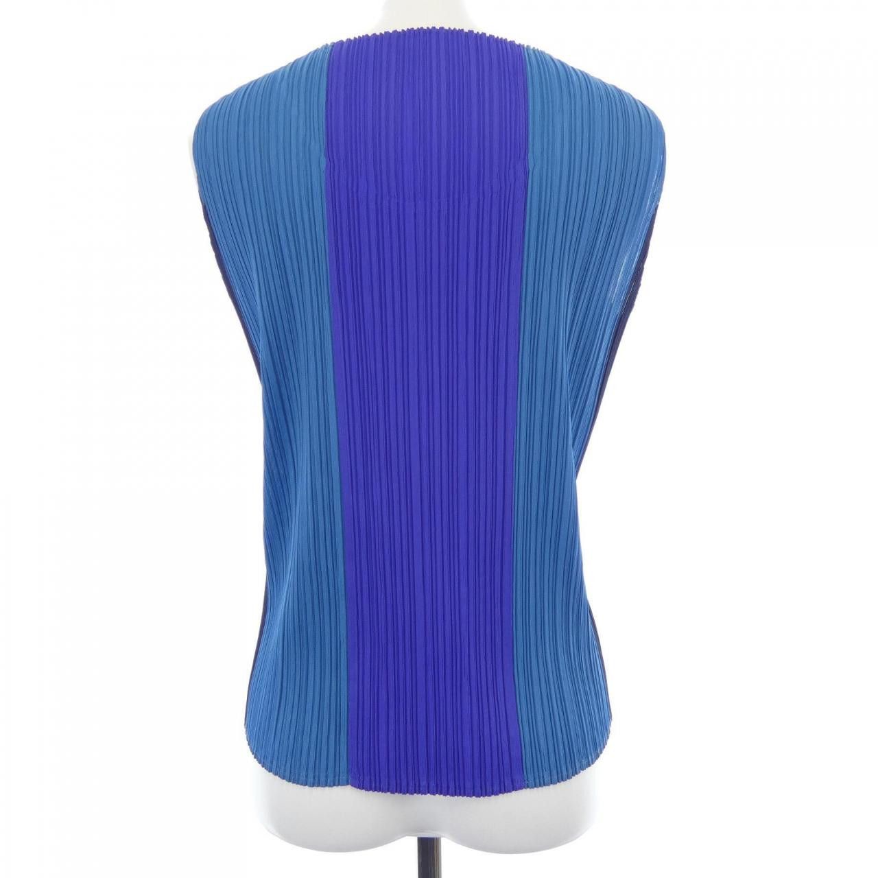 Issey Miyake Issey Miyake PLEATS PLEASE Vintage Pleated Top Textile Tops PP83-JK928 DUTY FREE for USA Size ONE SIZE - 2 Thumbnail