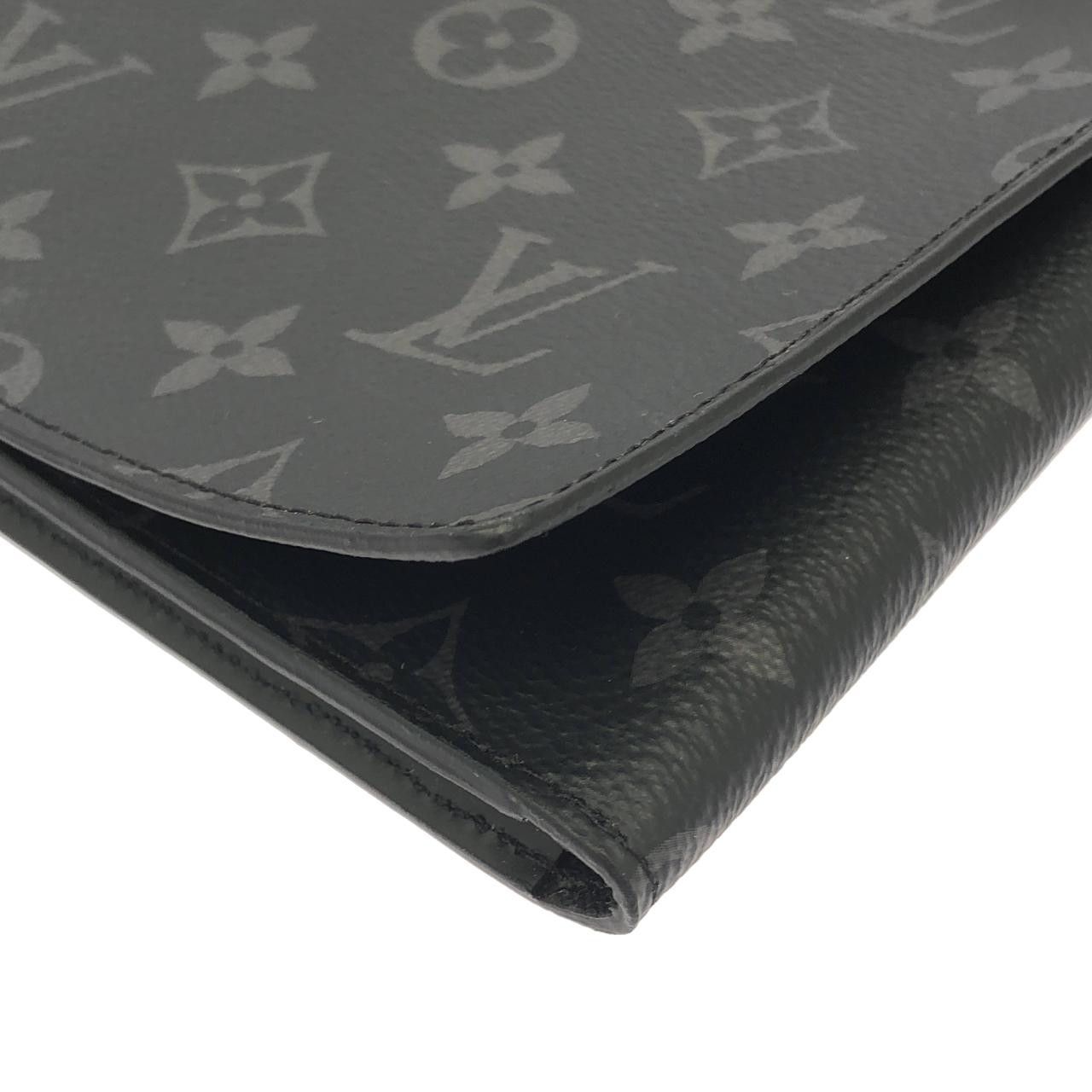 Louis Vuitton Louis Vuitton Louis Vuitton Monogram Eclipse document holder Textile Business Bag GI0273 DUTY FREE for USA Size ONE SIZE - 4 Thumbnail