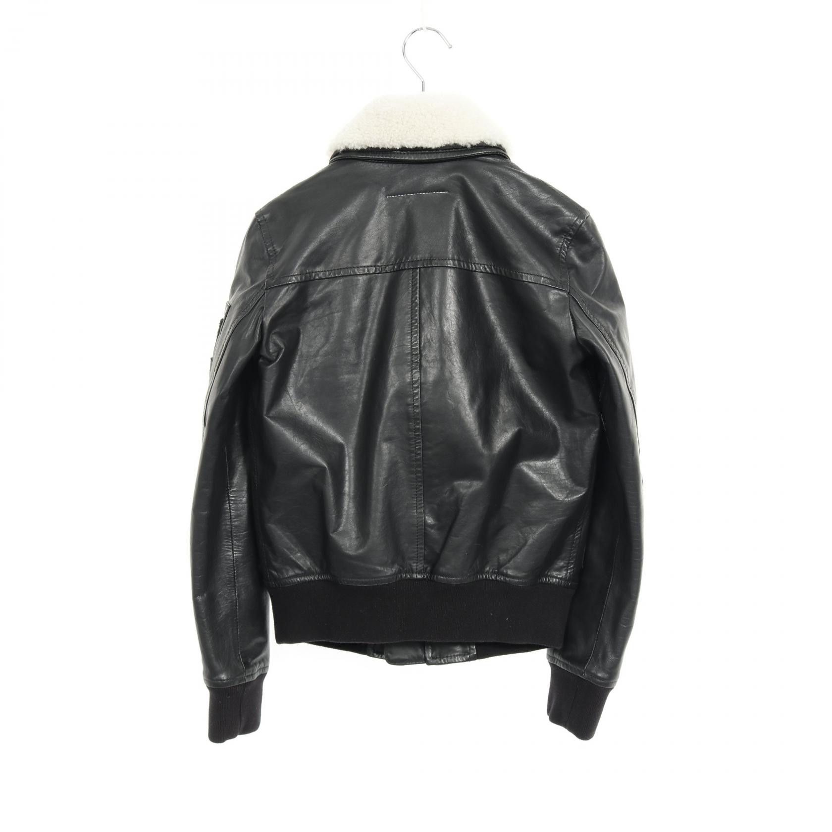 Maison Margiela MM6 Maison Margiela MM6 Leather Jacket Leather Outerwear DUTY FREE for USA Size ONE SIZE - 2 Thumbnail