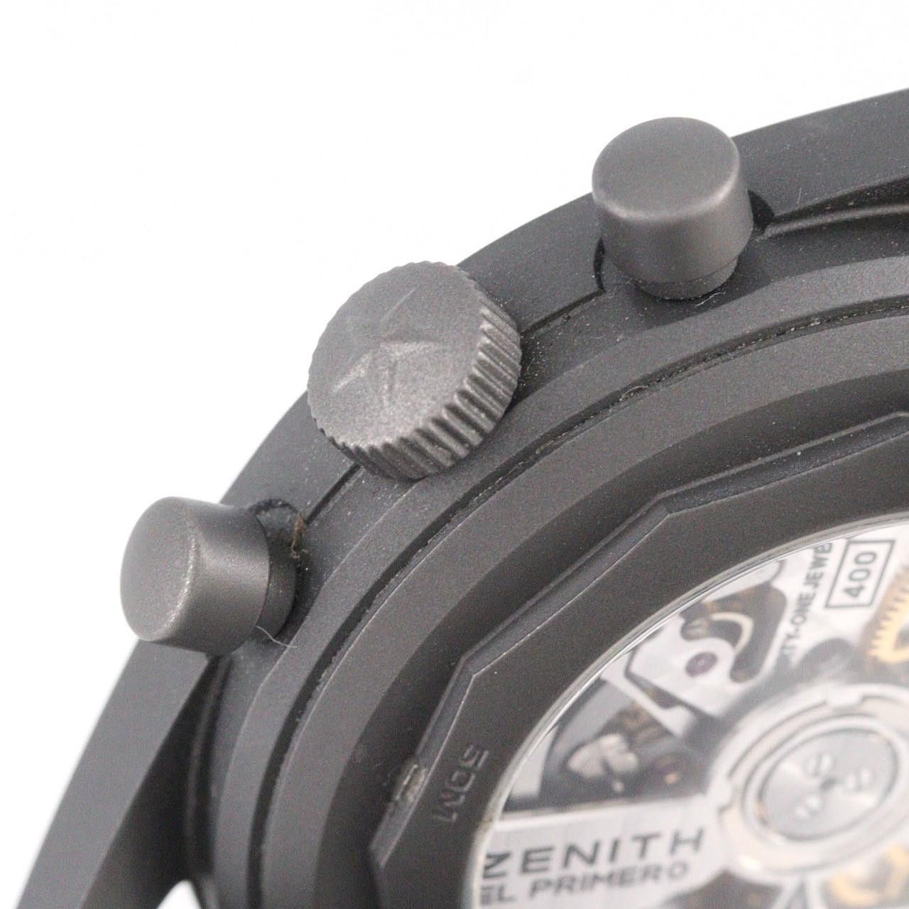 ZENITH Zenith Zenith Chronomaster Revival Poker Chip Titanium Limited Metal Automatic 97.G383.400/38.C881 DUTY FREE for USA Size ONE SIZE - 3 Thumbnail