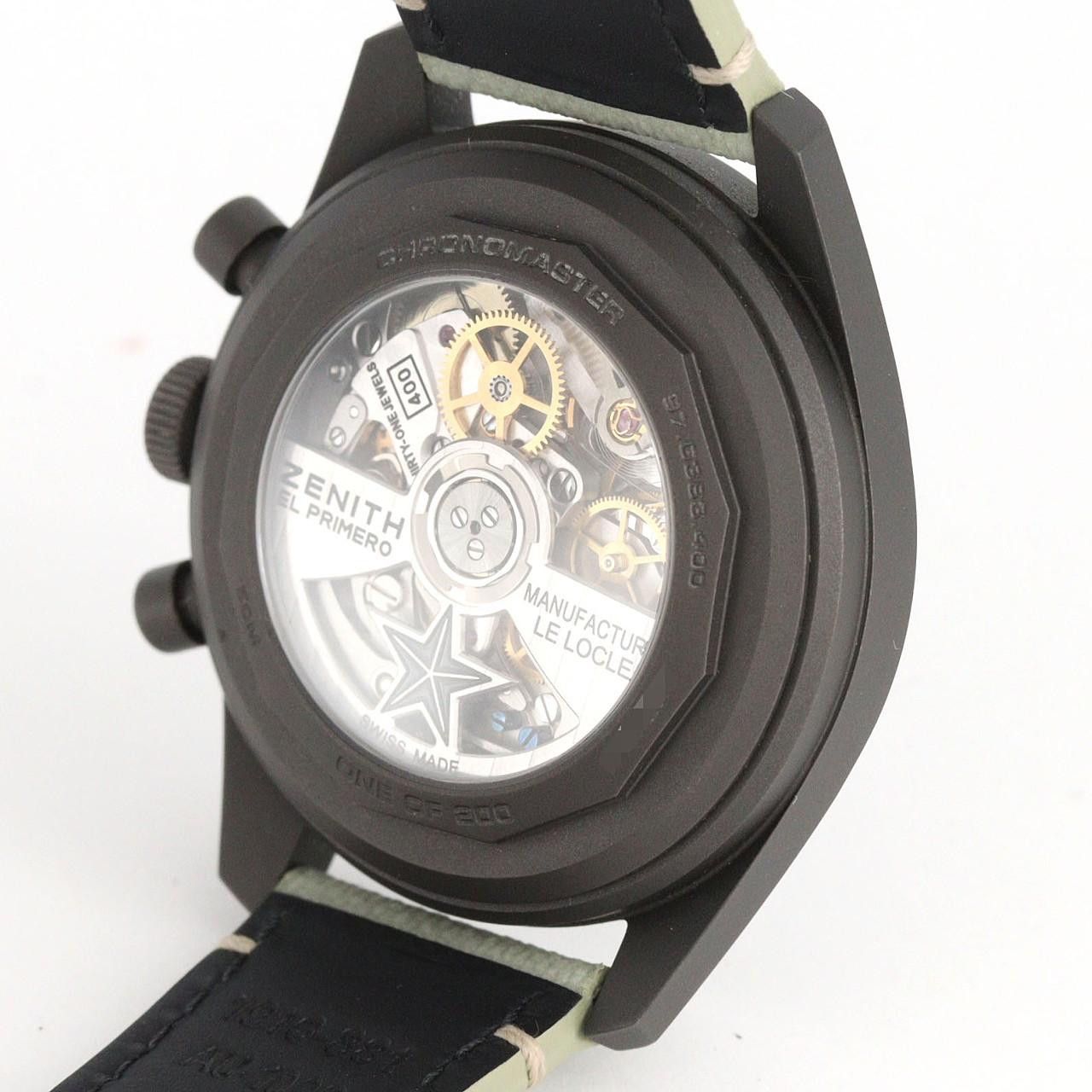 ZENITH Zenith Zenith Chronomaster Revival Poker Chip Titanium Limited Metal Automatic 97.G383.400/38.C881 DUTY FREE for USA Size ONE SIZE - 6 Thumbnail