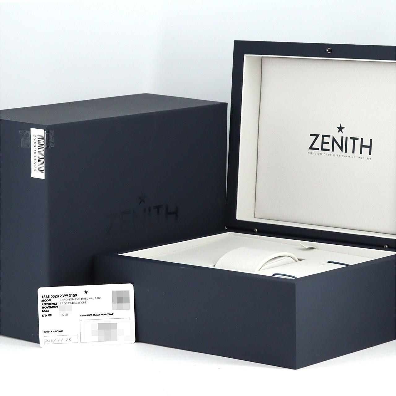 ZENITH Zenith Zenith Chronomaster Revival Poker Chip Titanium Limited Metal Automatic 97.G383.400/38.C881 DUTY FREE for USA Size ONE SIZE - 8 Thumbnail