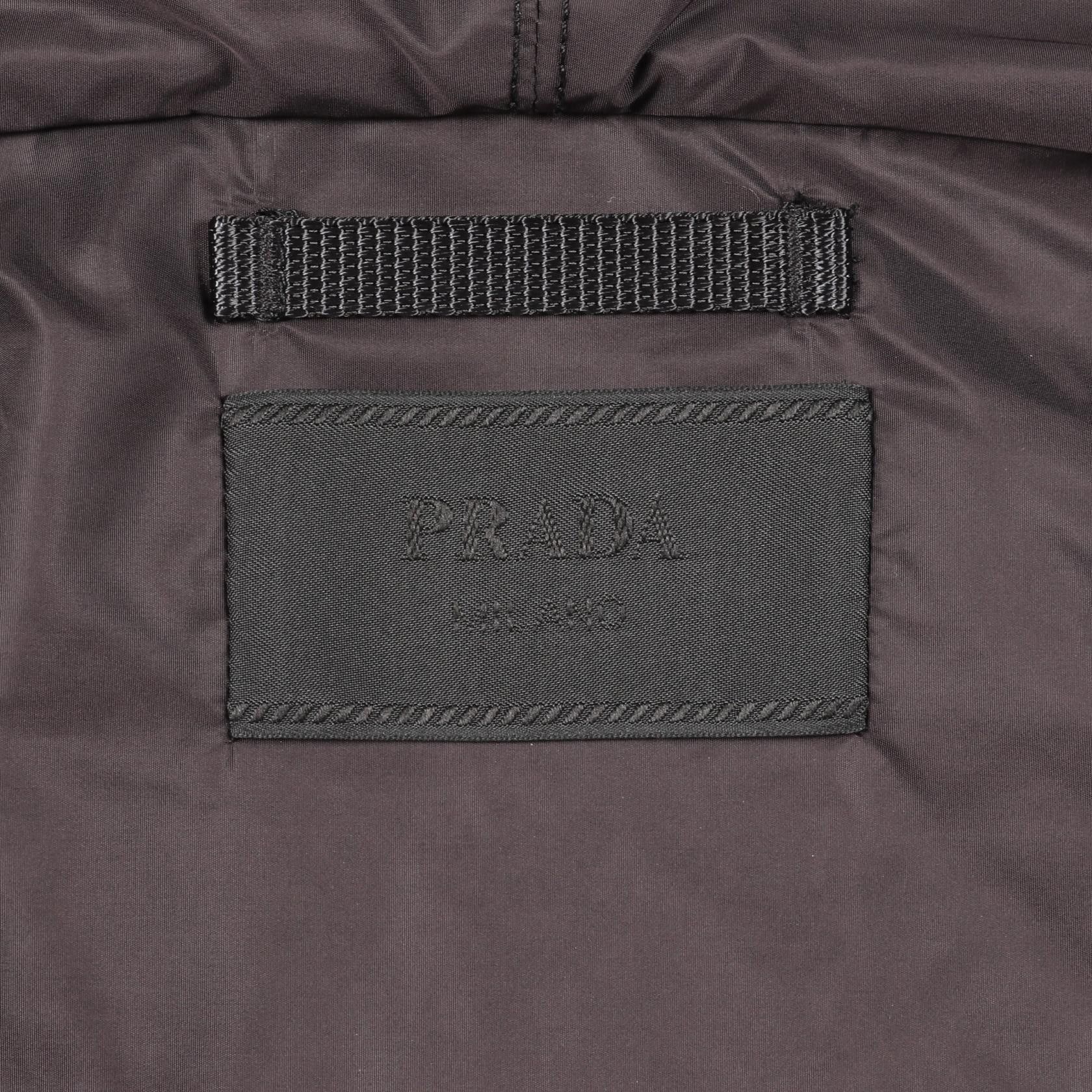 Prada Prada PRADA Re-Nylon Cotton Hoodie Textile Sweatshirts & Hoodies DUTY FREE for USA Size ONE SIZE - 3 Thumbnail