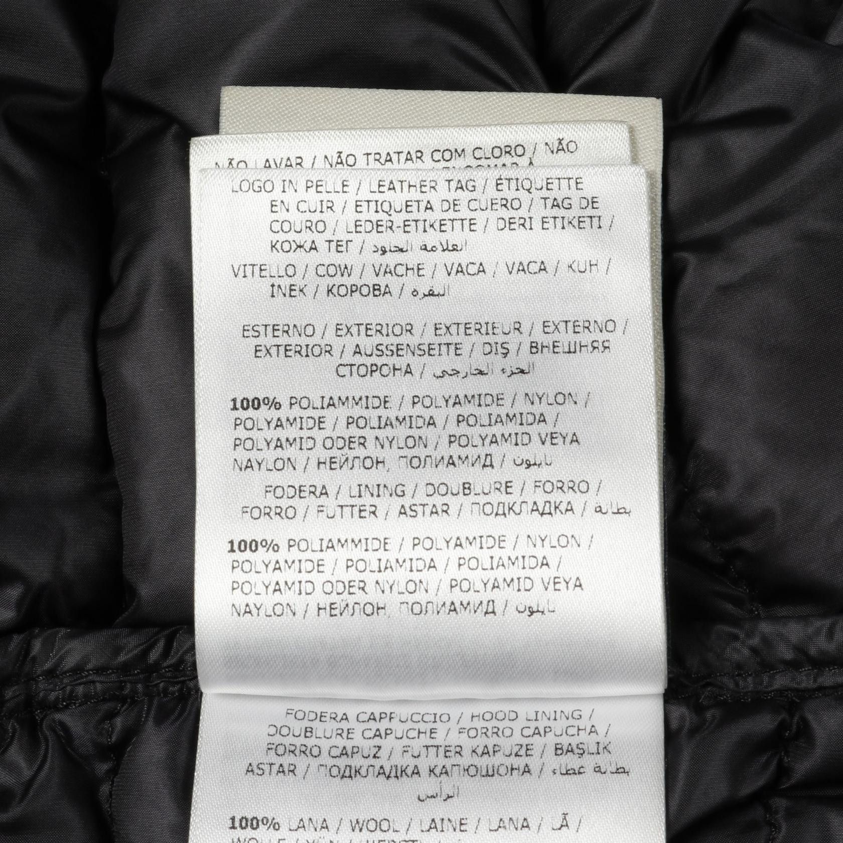 Moncler Moncler Moncler RIOM Nylon Down Jacket Textile Outerwear DUTY FREE for USA Size ONE SIZE - 5 Thumbnail