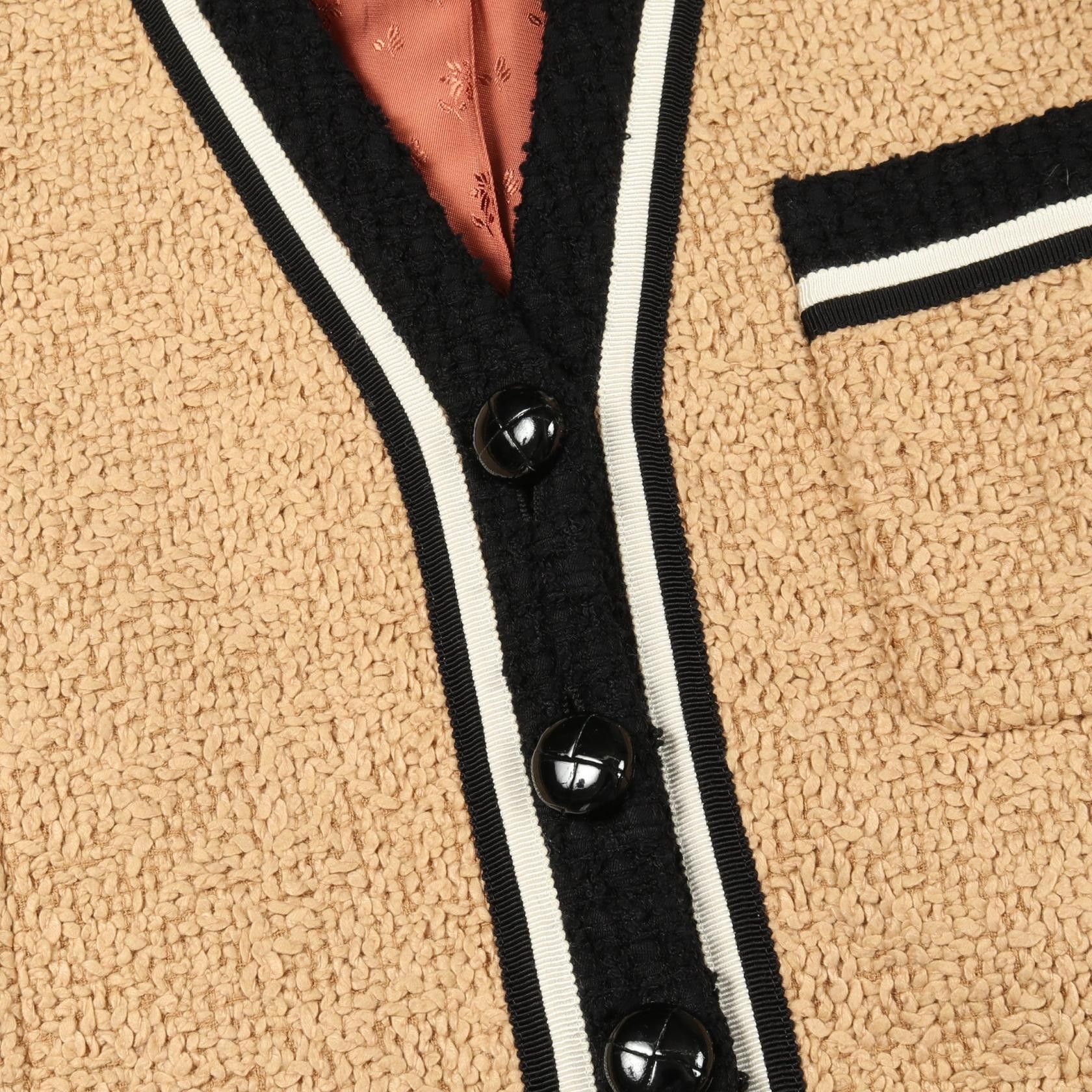 Gucci Gucci GUCCI Polyester Rayon Cotton Jacket Textile Outerwear 702792 DUTY FREE for USA Size ONE SIZE - 6 Thumbnail