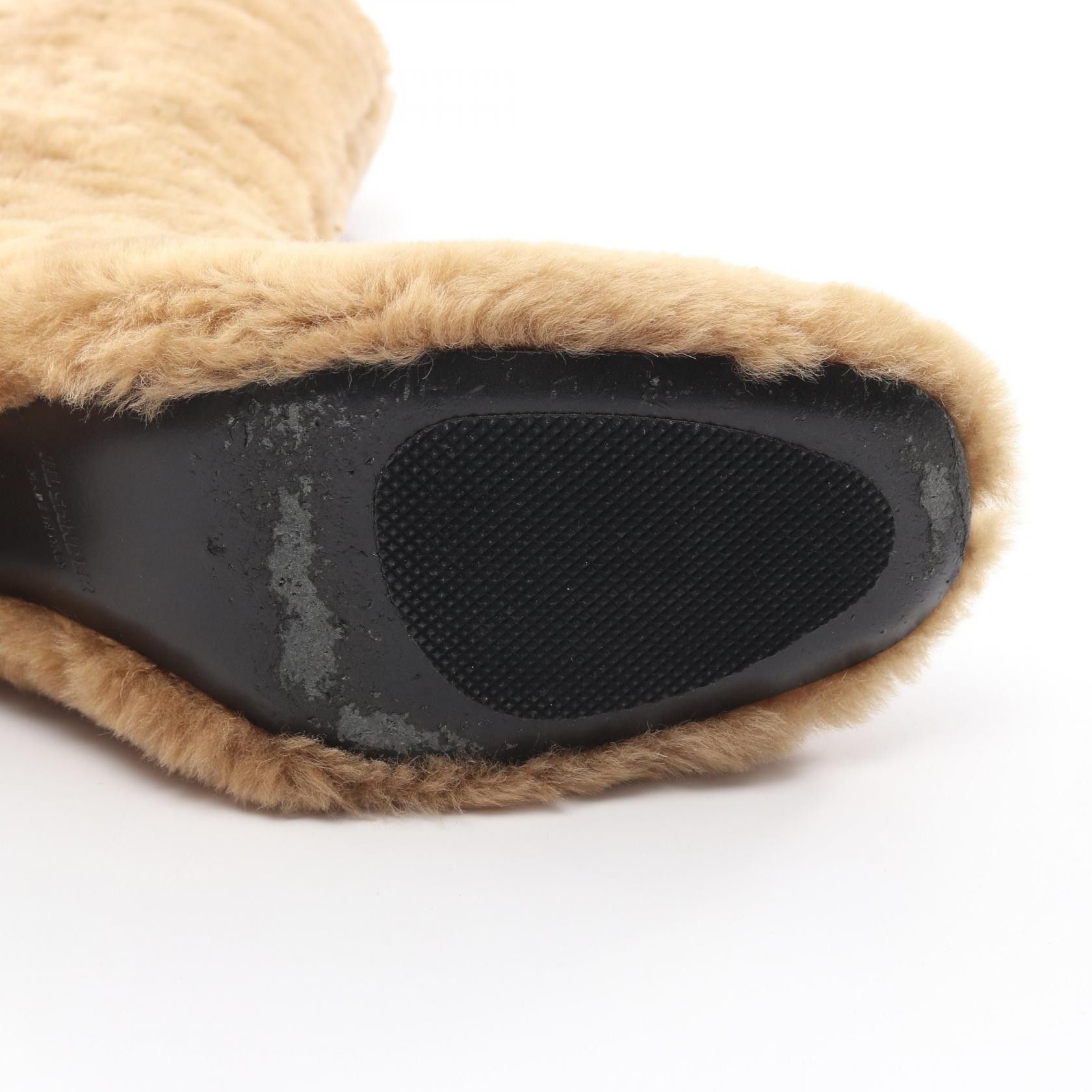 Jil Sander Jil Sander Jil Sander Shearling Boots Fur Shoes DUTY FREE for USA Size ONE SIZE - 7 Thumbnail