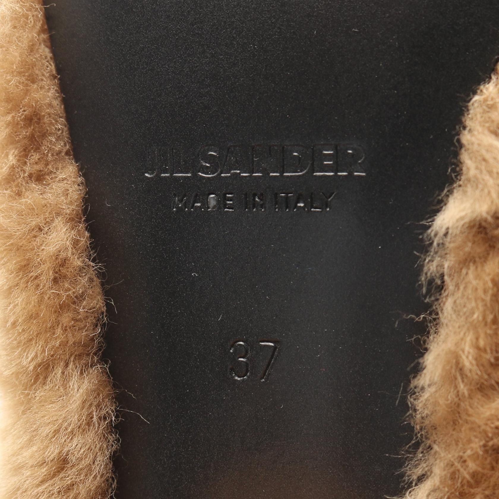 Jil Sander Jil Sander Jil Sander Shearling Boots Fur Shoes DUTY FREE for USA Size ONE SIZE - 6 Thumbnail