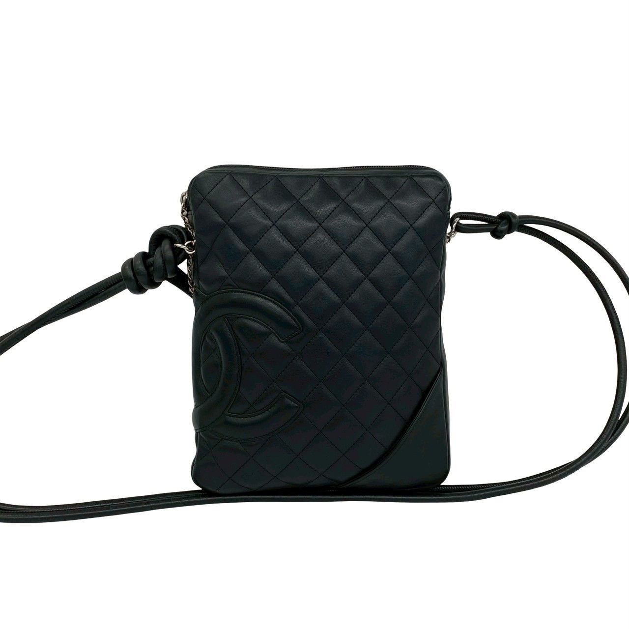 Chanel Chanel Chanel Cambon Line Leather Mini Shoulder Bag Leather Shoulder Bag DUTY FREE for USA Size ONE SIZE - 2 Thumbnail