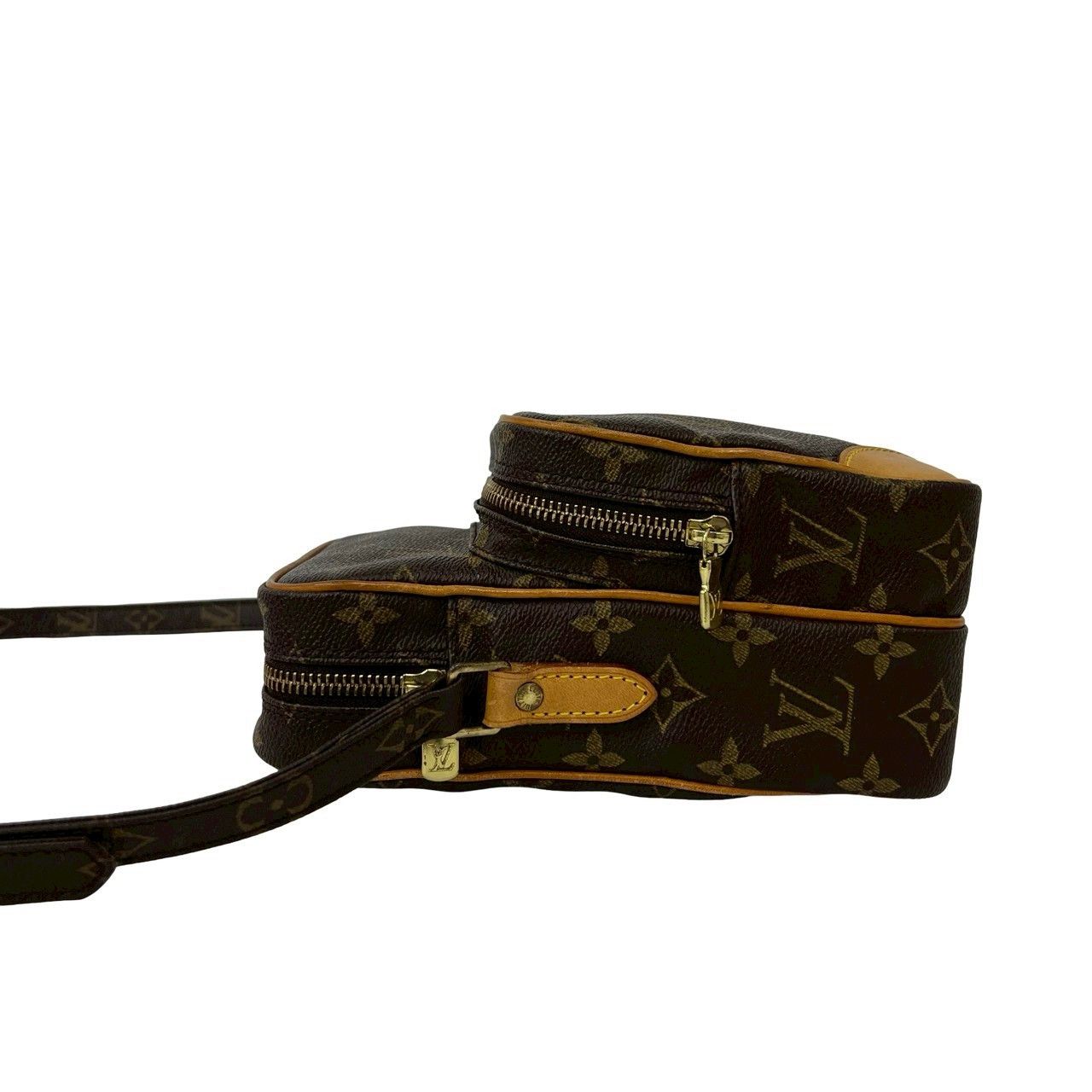 Louis Vuitton Louis Vuitton Louis Vuitton Monogram Leather Shoulder Bag Textile Shoulder Bag DUTY FREE for USA Size ONE SIZE - 6 Thumbnail