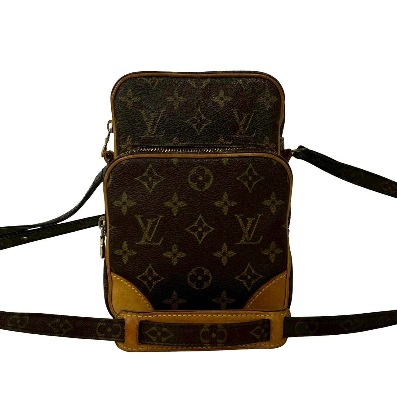 Louis Vuitton Louis Vuitton Louis Vuitton Monogram Leather Shoulder Bag Textile Shoulder Bag DUTY FREE for USA Size ONE SIZE - 2 Thumbnail