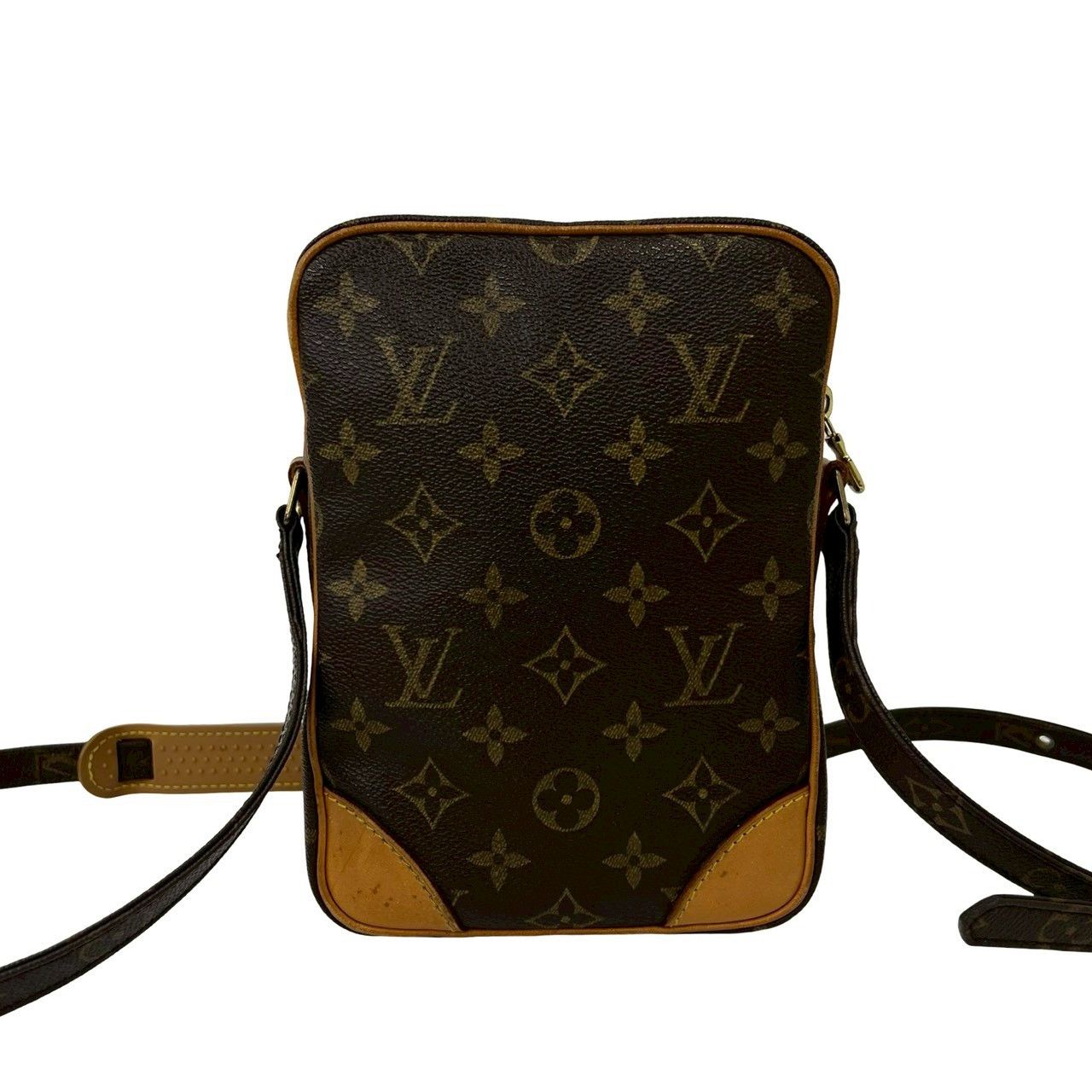 Louis Vuitton Louis Vuitton Louis Vuitton Monogram Leather Shoulder Bag Textile Shoulder Bag DUTY FREE for USA Size ONE SIZE - 4 Thumbnail