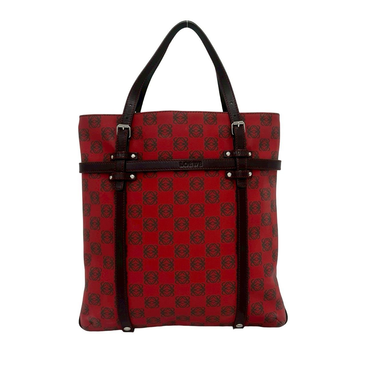 Loewe Loewe Loewe Anagram PVC Leather Handbag Leather Tote Bag DUTY FREE for USA Size ONE SIZE - 2 Thumbnail