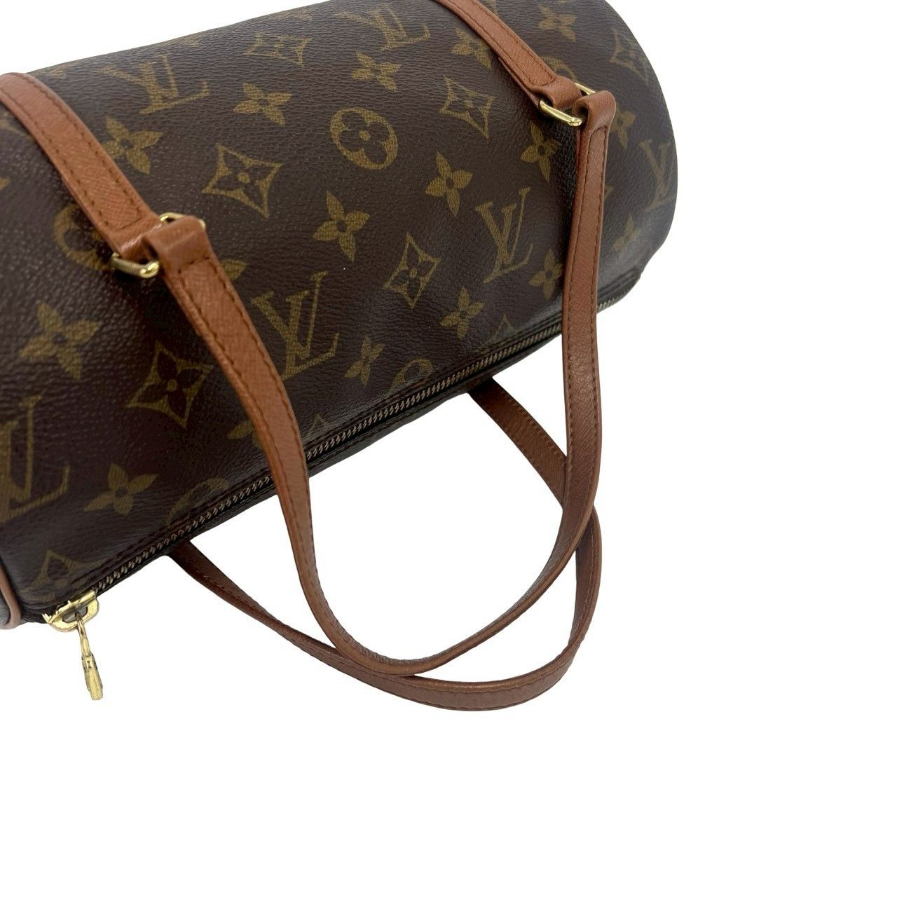 Louis Vuitton Louis Vuitton Louis Vuitton Papillon Monogram Handbag Textile Handbag DUTY FREE for USA Size ONE SIZE - 5 Thumbnail