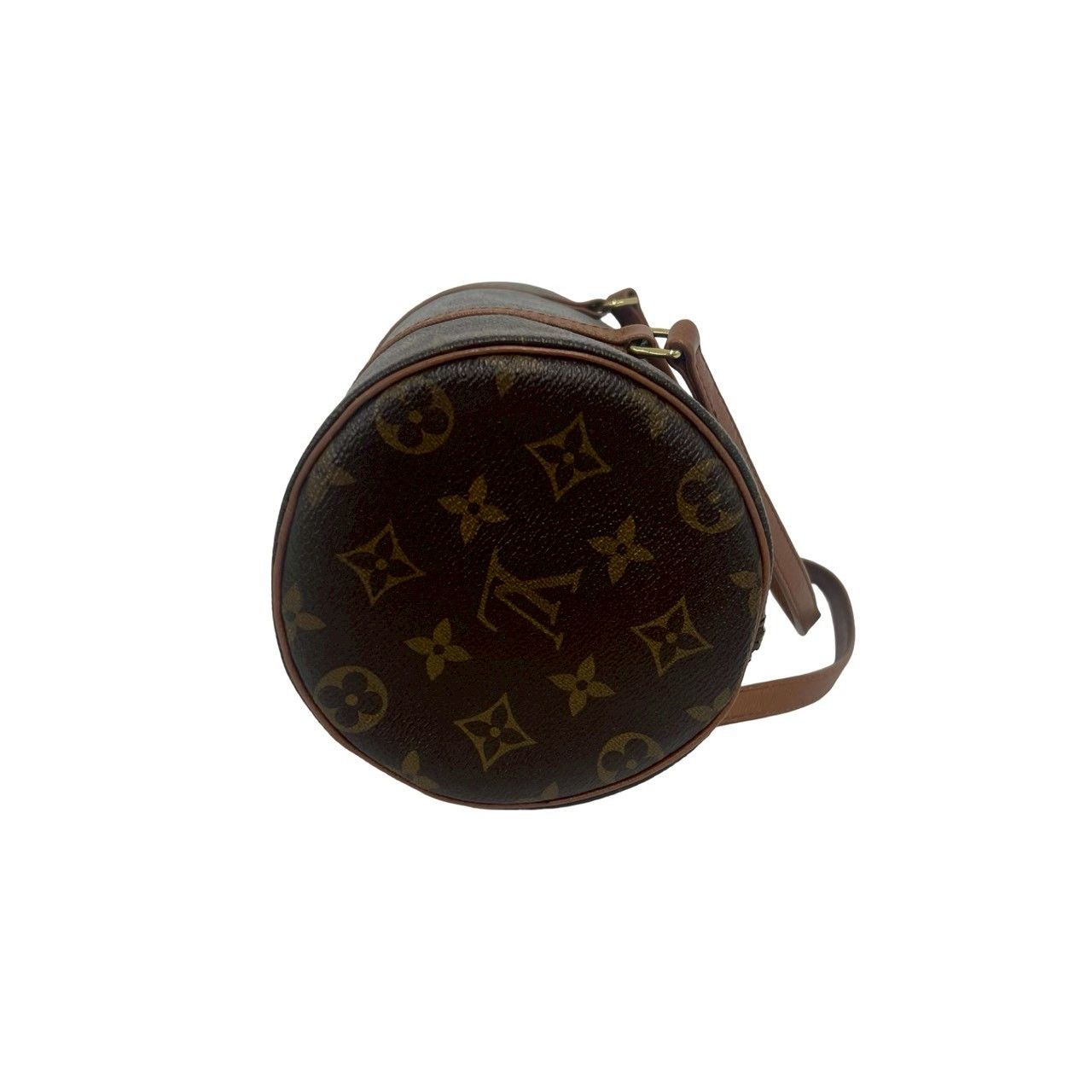 Louis Vuitton Louis Vuitton Louis Vuitton Papillon Monogram Handbag Textile Handbag DUTY FREE for USA Size ONE SIZE - 7 Thumbnail