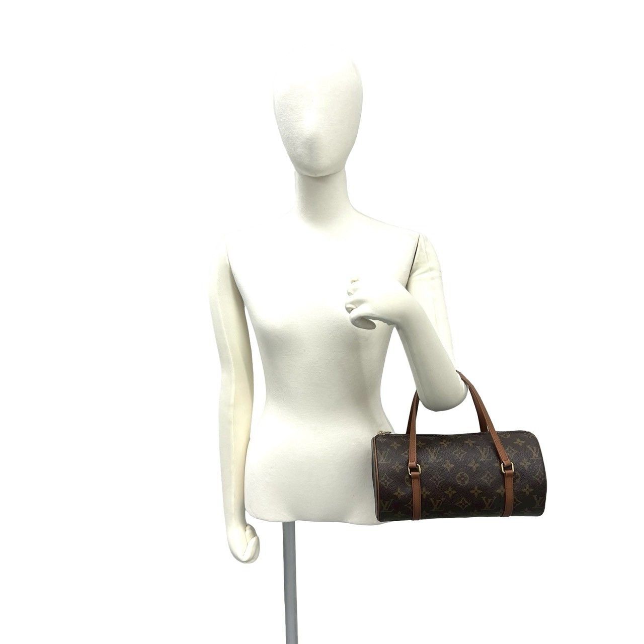 Louis Vuitton Louis Vuitton Louis Vuitton Papillon Monogram Handbag Textile Handbag DUTY FREE for USA Size ONE SIZE - 3 Thumbnail