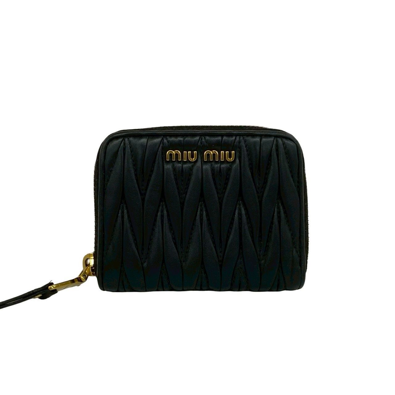 Miu Miu Miu Miu Miu Miu Leather Coin Case Leather Coin Case 197A DUTY FREE for USA Size ONE SIZE - 2 Thumbnail