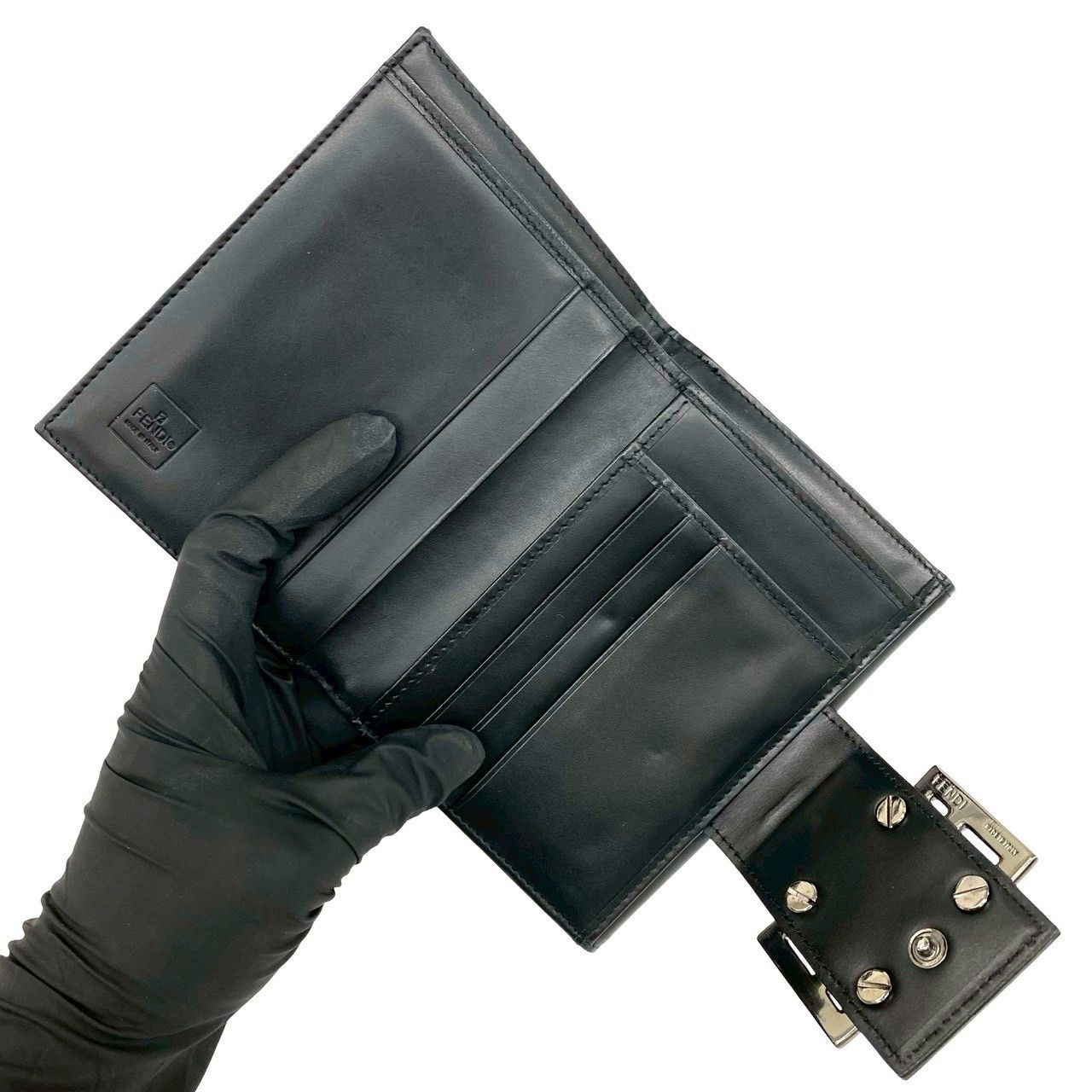 Fendi Fendi Fendi Zucca Canvas Leather Wallet Textile Short Wallet DUTY FREE for USA Size ONE SIZE - 8 Thumbnail