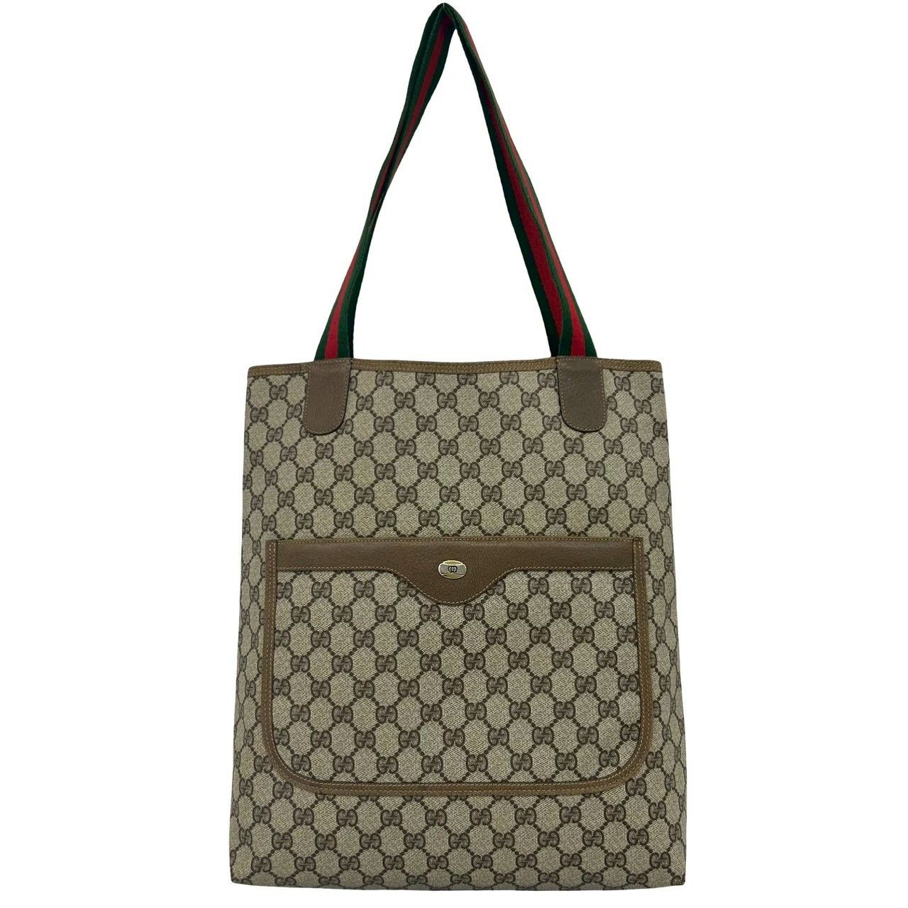 Gucci Gucci Gucci GG PVC Leather Tote Bag Leather Tote Bag DUTY FREE for USA Size ONE SIZE - 2 Thumbnail