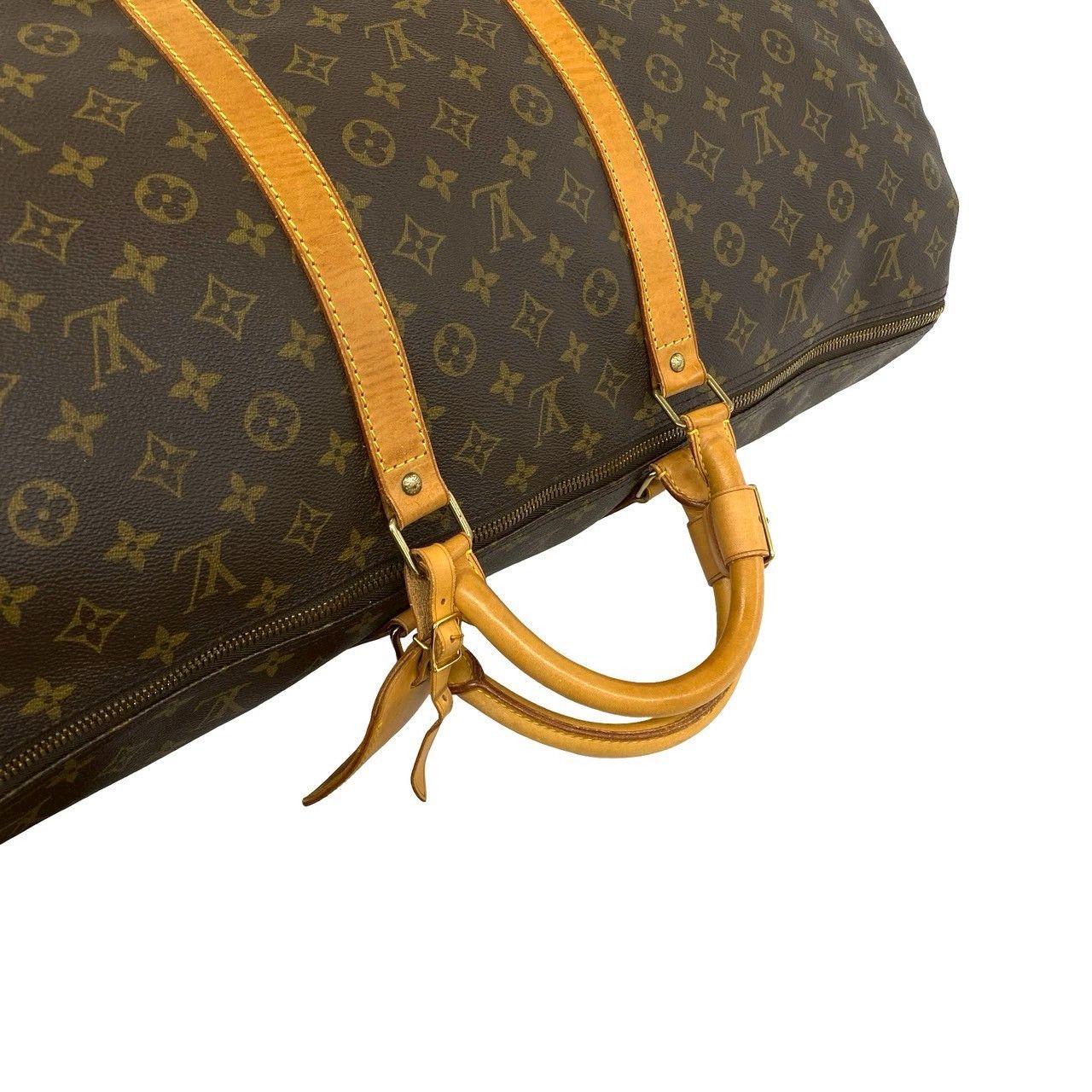Louis Vuitton Louis Vuitton Louis Vuitton Monogram Travel Boston Bag Textile Travel Bag DUTY FREE for USA Size ONE SIZE - 5 Thumbnail