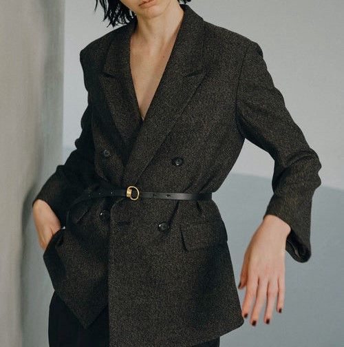 Other Other ADAM ET ROPE Wool Nep Tailored Jacket Textile Outerwear GAV74510 DUTY FREE for USA Size ONE SIZE - 3 Thumbnail