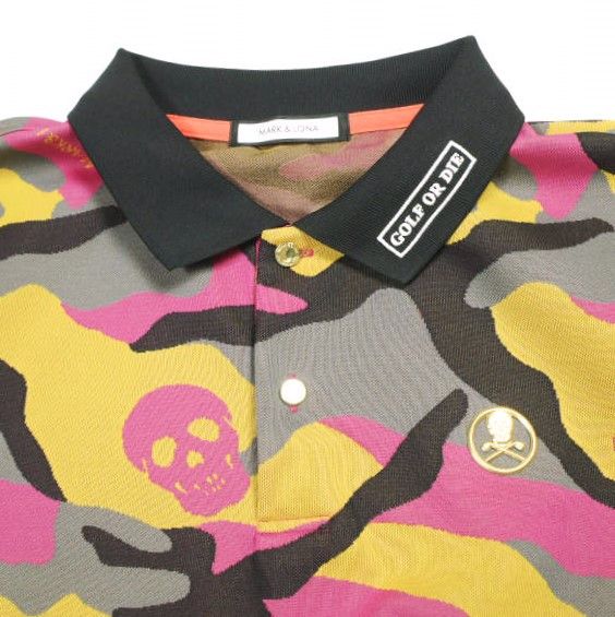 Other Other MARK&LONA Gauge Polo golf polo shirt Textile Tops MLM-1B-AP30 DUTY FREE for USA Size ONE SIZE - 3 Thumbnail