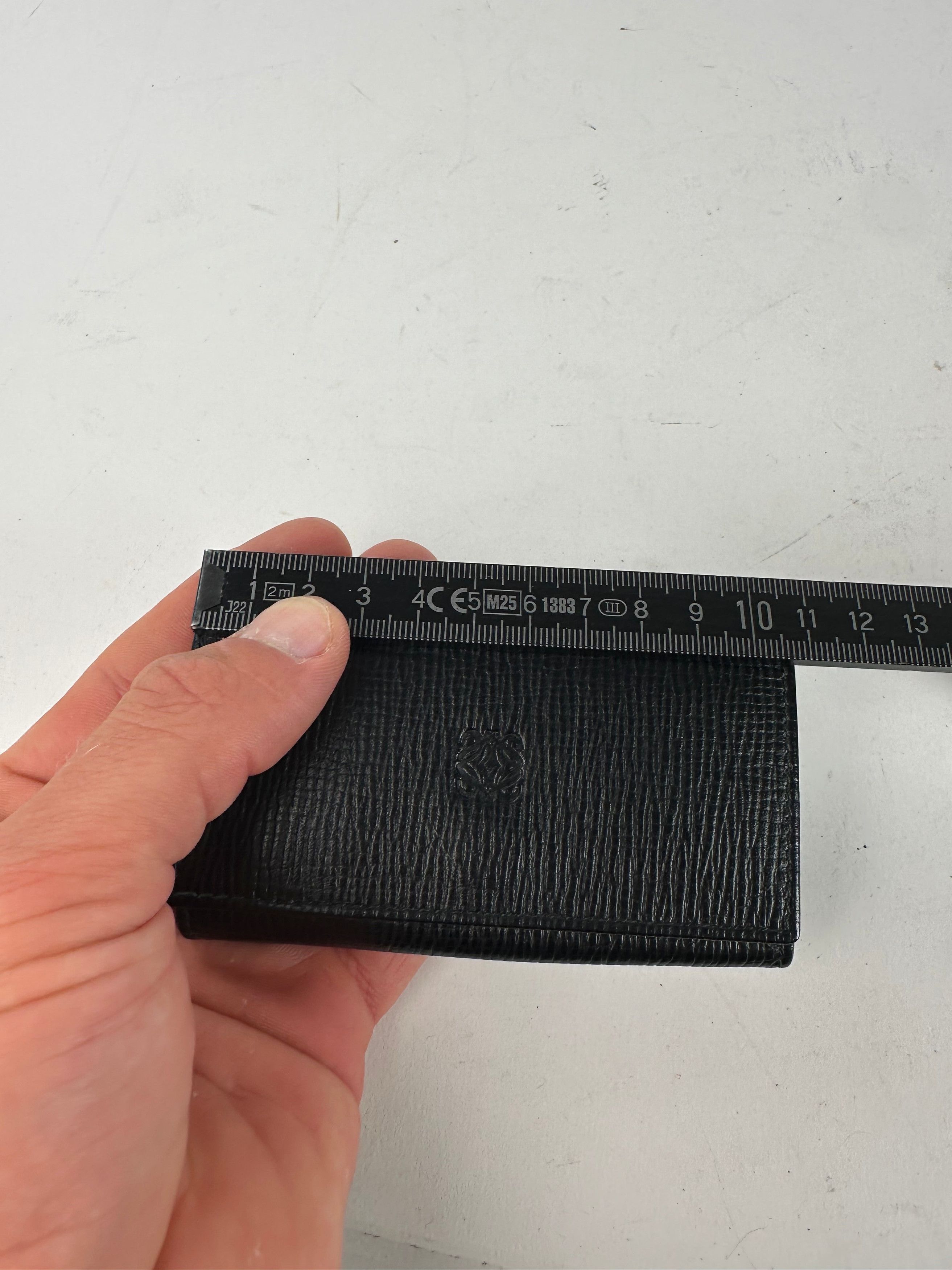 Loewe Vintage Leather Keychain Wallet Black Size ONE SIZE - 8 Thumbnail