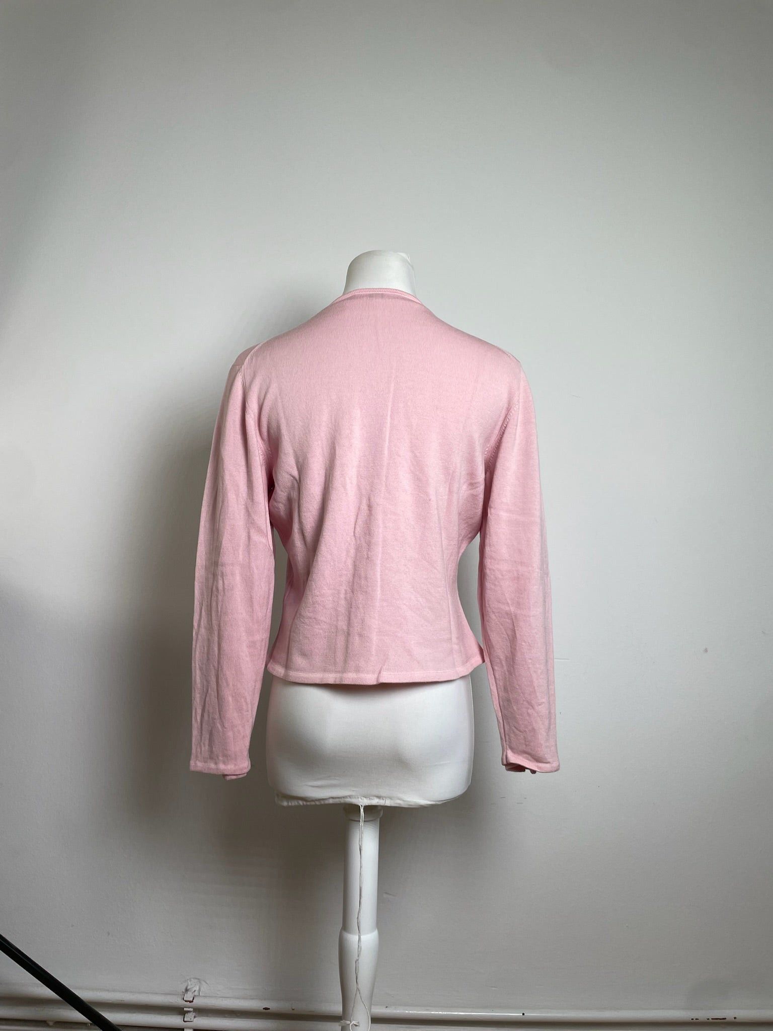 Dior Vintage Knit Cardigan Pink Size M / US 6-8 / IT 42-44 - 3 Thumbnail