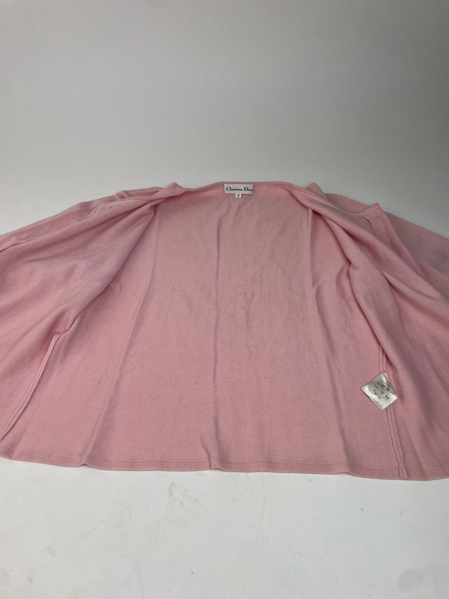 Dior Vintage Knit Cardigan Pink Size M / US 6-8 / IT 42-44 - 7 Thumbnail