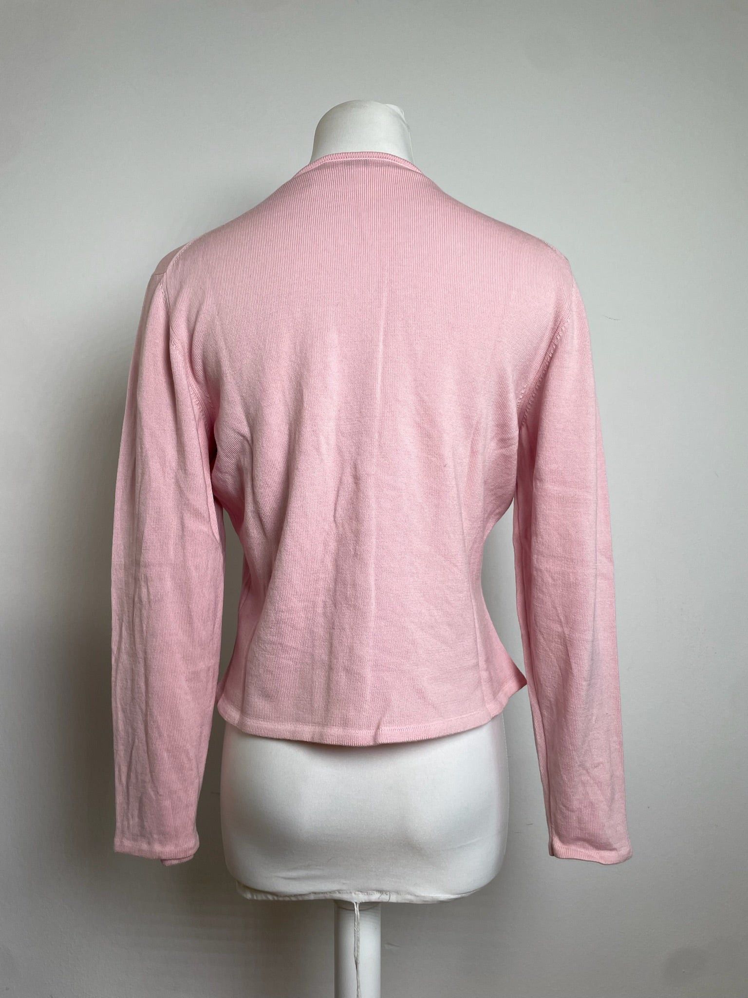 Dior Vintage Knit Cardigan Pink Size M / US 6-8 / IT 42-44 - 13 Thumbnail