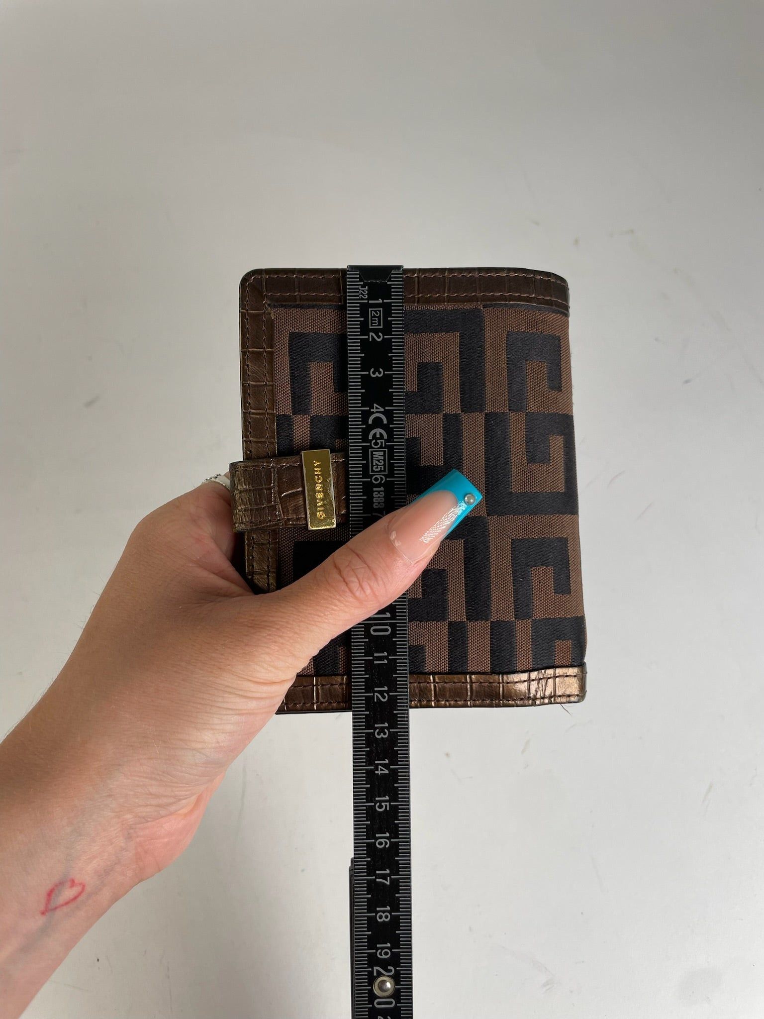 Givenchy Vintage Leather Wallet Brown Size ONE SIZE - 7 Thumbnail