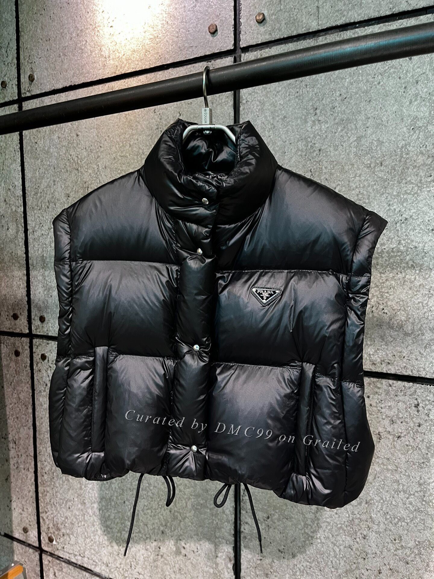 Prada Prada Black Logo Down Jacket Size 36 Size XS / US 0-2 / IT 36-38 - 4 Thumbnail