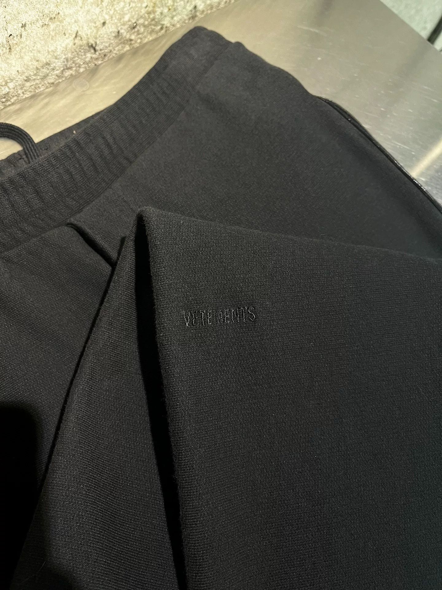 Vetements Vetements Black Sweatpants XS Size 22" - 5 Thumbnail
