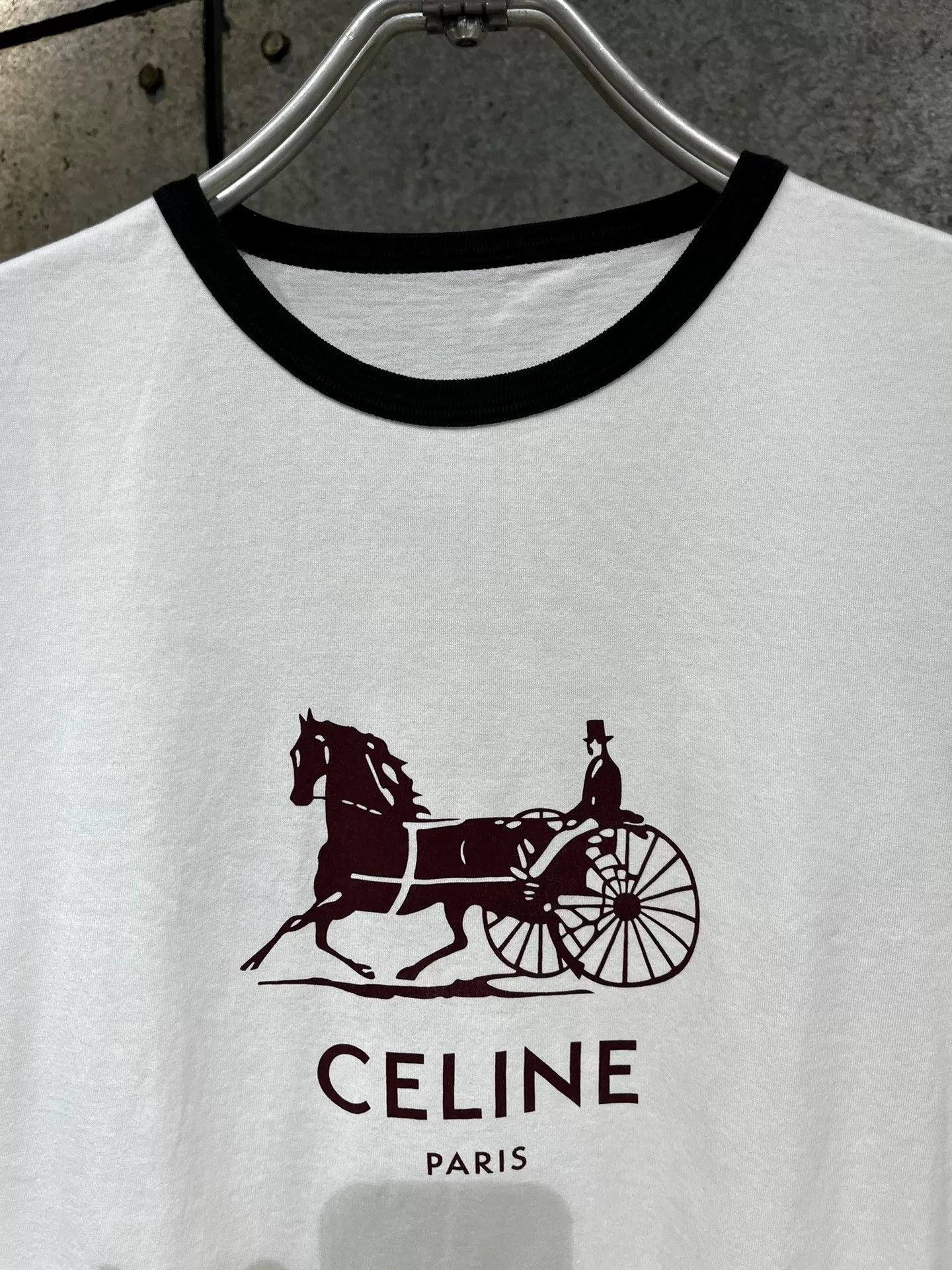Celine Celine Vintage Carriage Short Sleeve Size M / US 6-8 / IT 42-44 - 3 Thumbnail