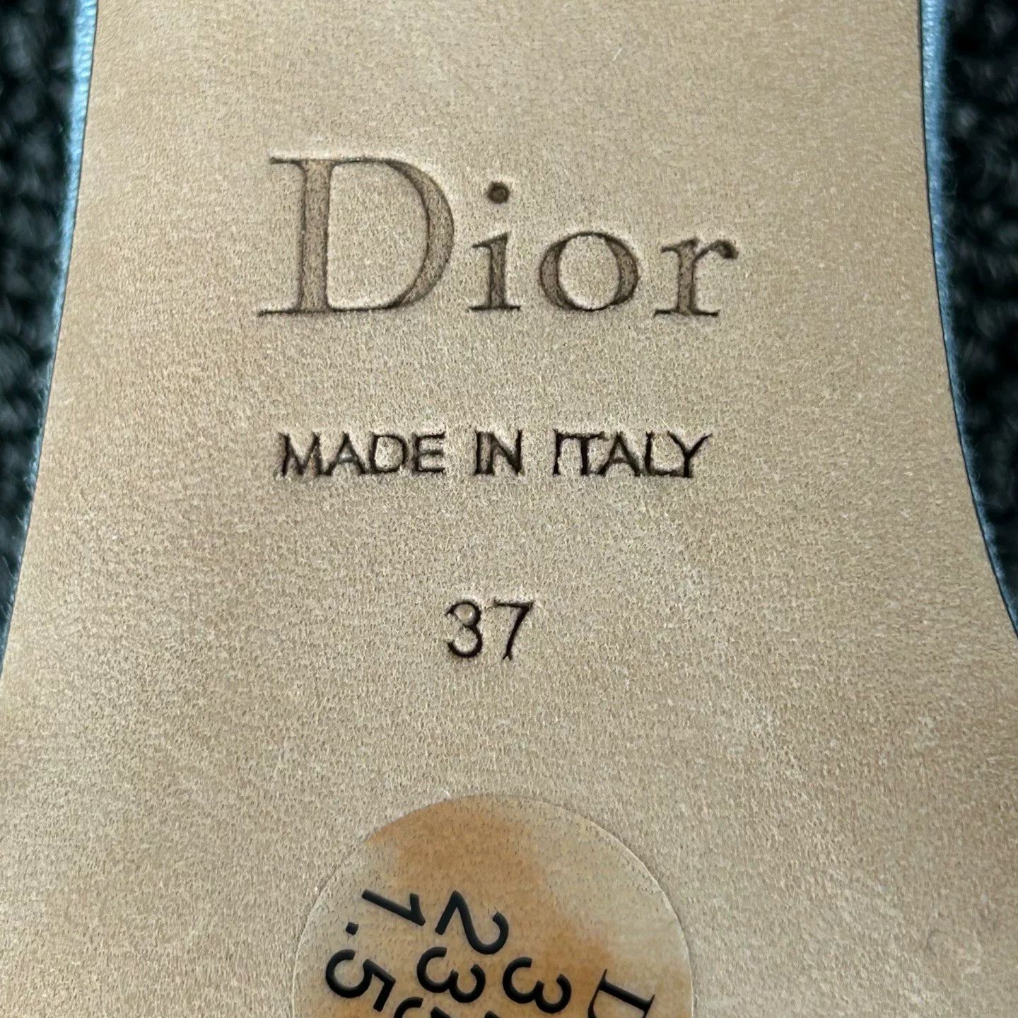 Dior Dior Blue Printed Lace Block Heel Sandals Size US 6 / IT 36 - 7 Thumbnail