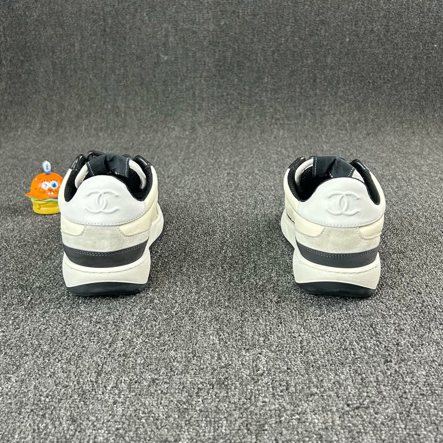 Chanel Chanel Black White Sneakers Size US 6.5 / IT 36.5 - 5 Thumbnail